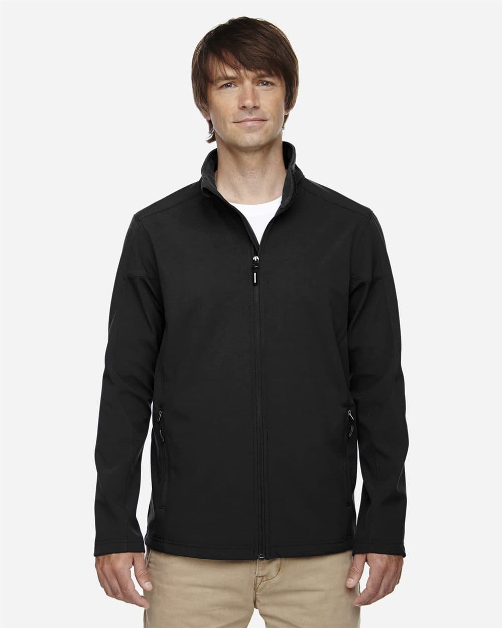 CORE365 Men's Tall Cruise Two-Layer Fleece Bonded Soft Shell Jacket