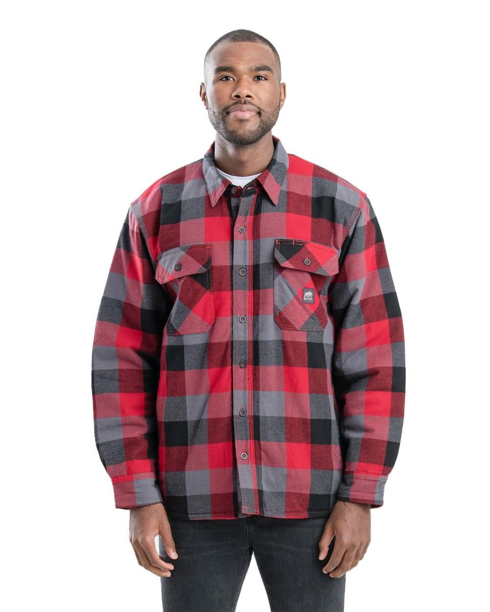 Berne Apparel Men's Timber Flannel Shirt Jacket