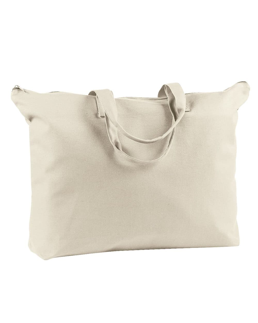 BAGedge Canvas Zippered Book Tote
