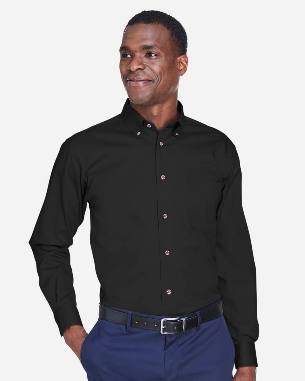 Harriton Men's Easy Blend™ Twill Shirt