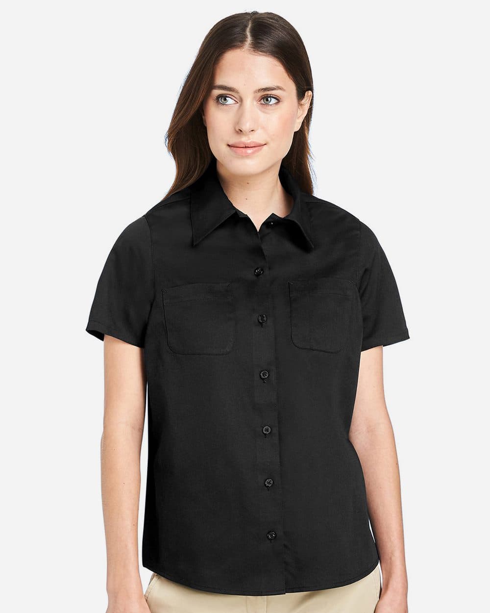 Harriton Women's Advantage IL Short Sleeve Dress Shirt