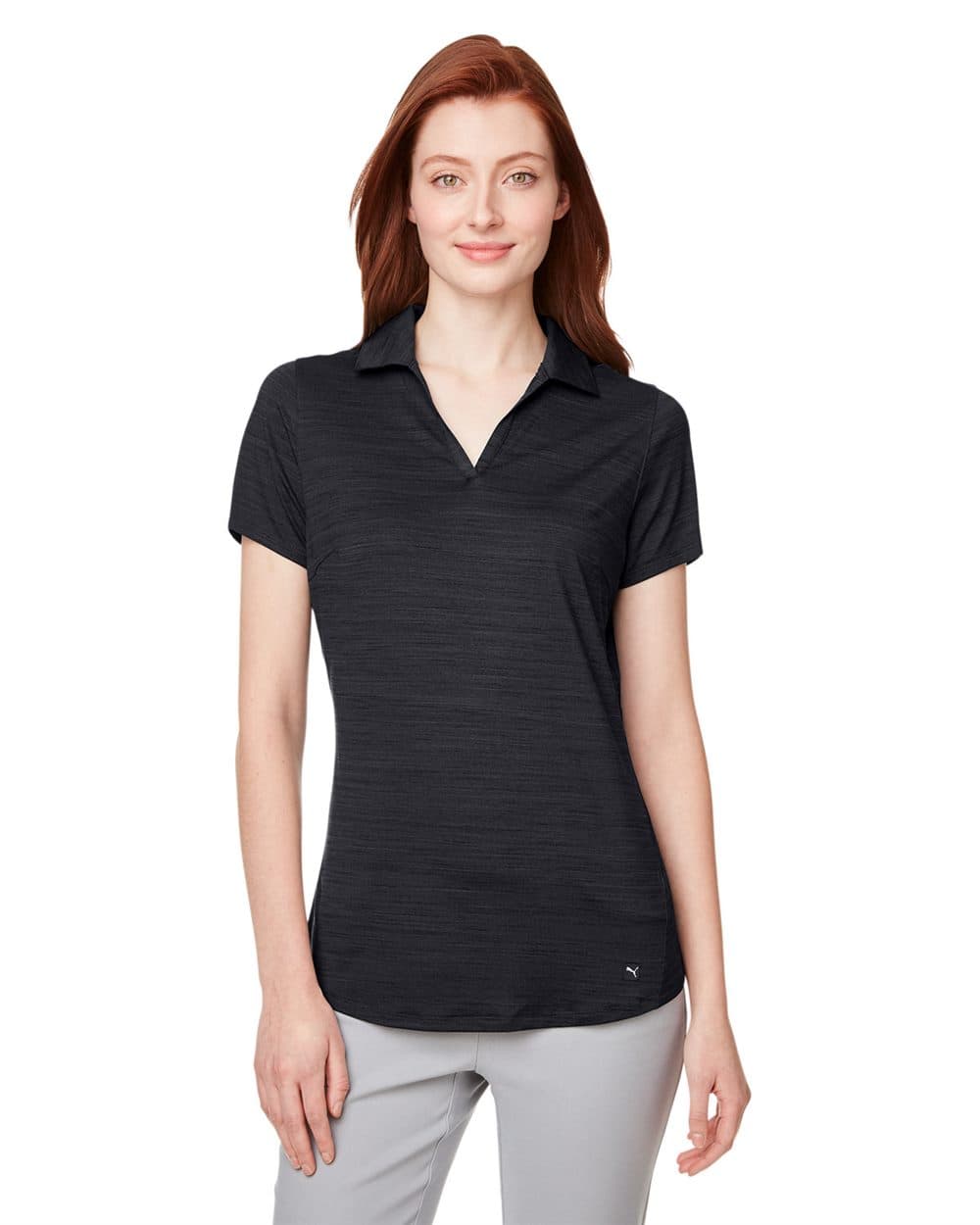 Puma Golf Women's Cloudspun Free V-neck Polo