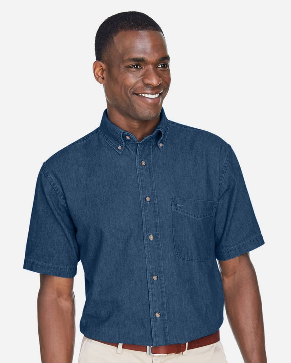 Harriton Men's Denim Shirt (M550S)