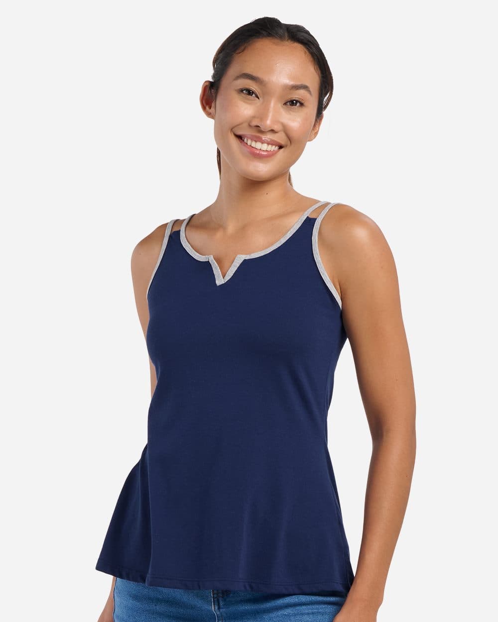 Boxercraft Women's Split Shoulder Tank Top