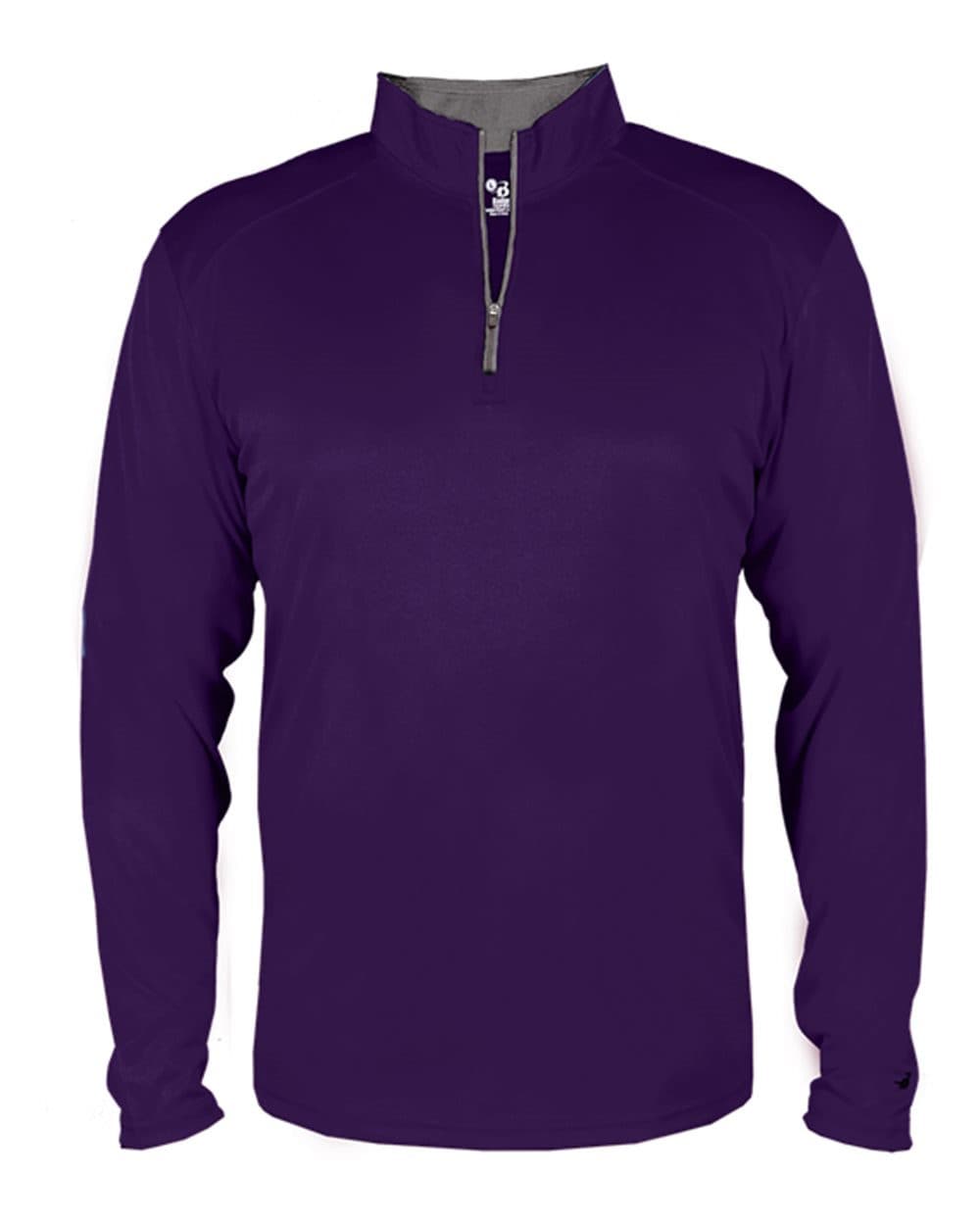 Badger Youth B-Core Quarter-Zip Pullover