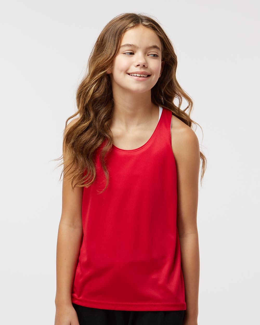 Badger Girls’ B-Core Racerback Tank Top