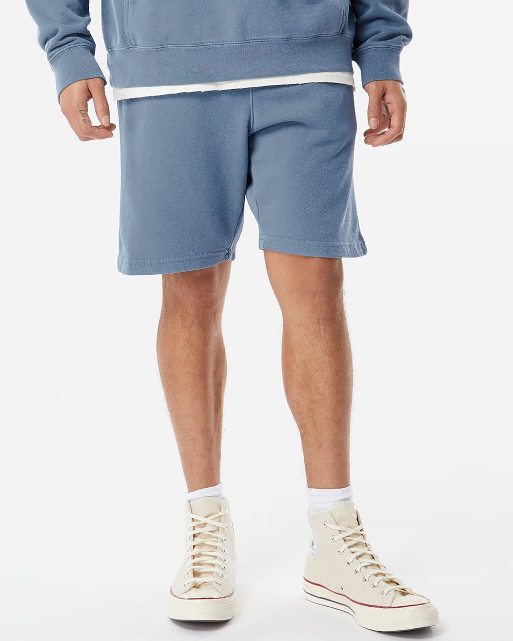 Independent Trading Co. Unisex Pigment-Dyed Fleece Shorts
