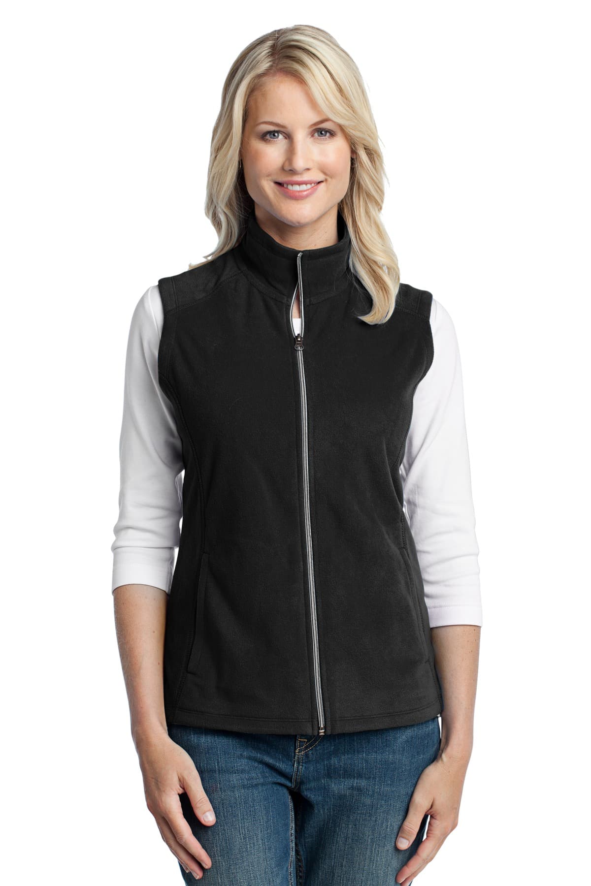 Port Authority ® Women's Microfleece Vest. L226 thumbnail 4