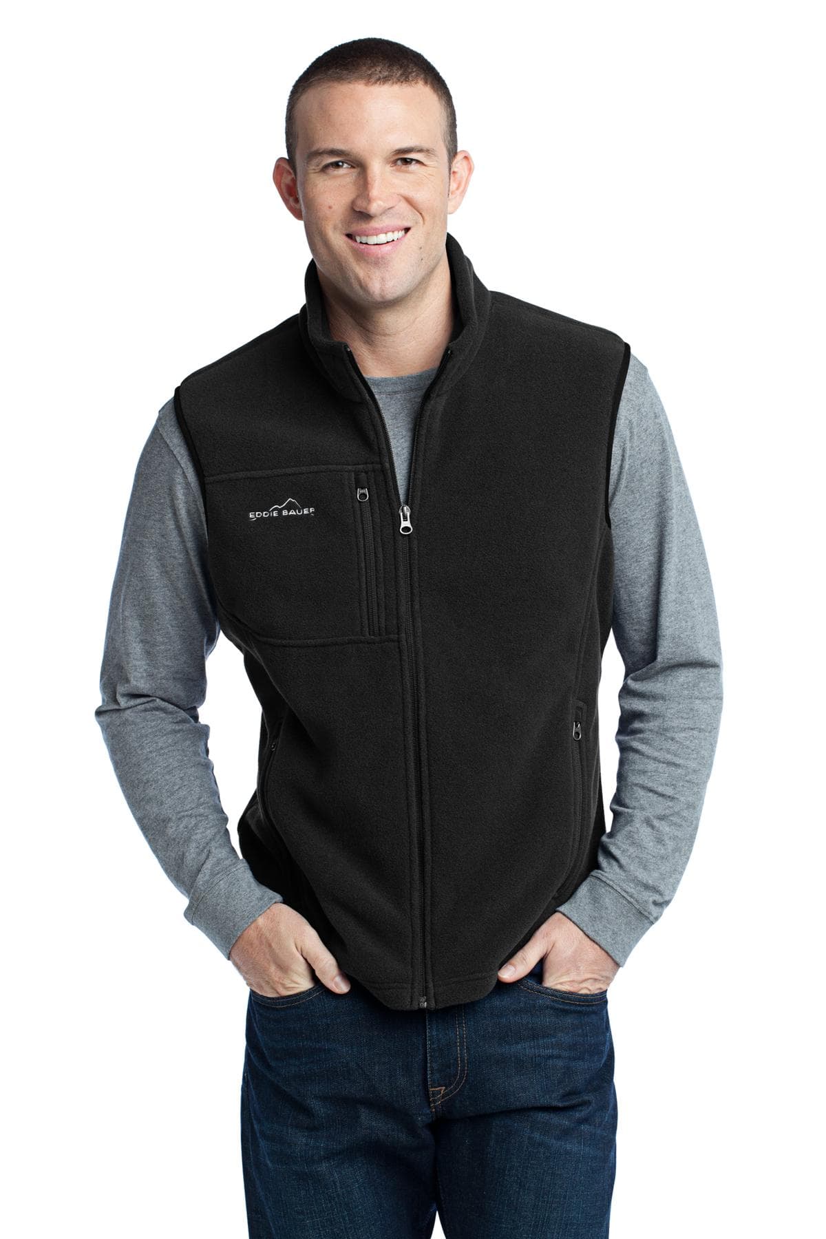 Eddie Bauer ® - Fleece Vest. EB204 thumbnail 6