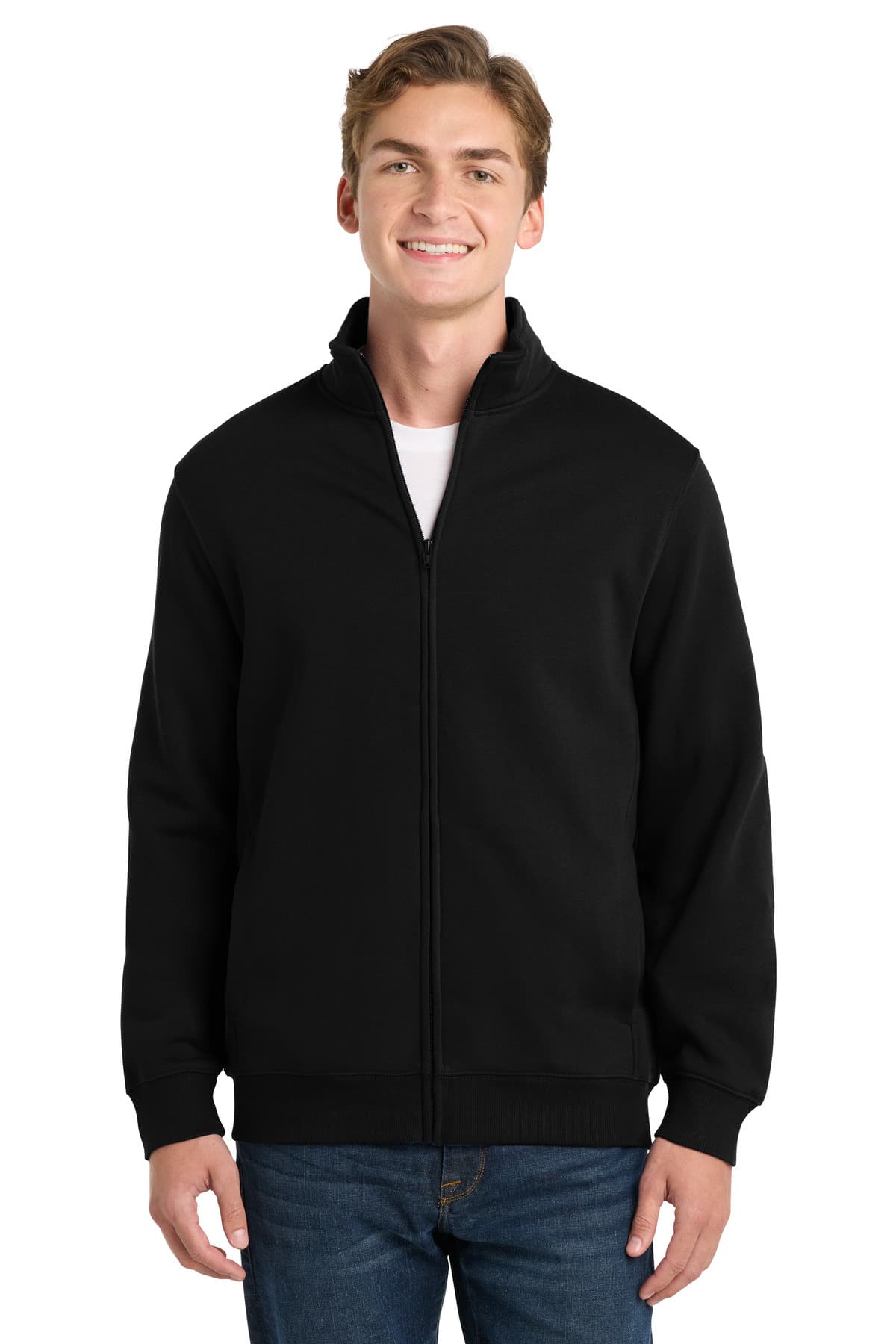 Sport-Tek ® Full-Zip Sweatshirt. ST259 thumbnail 4