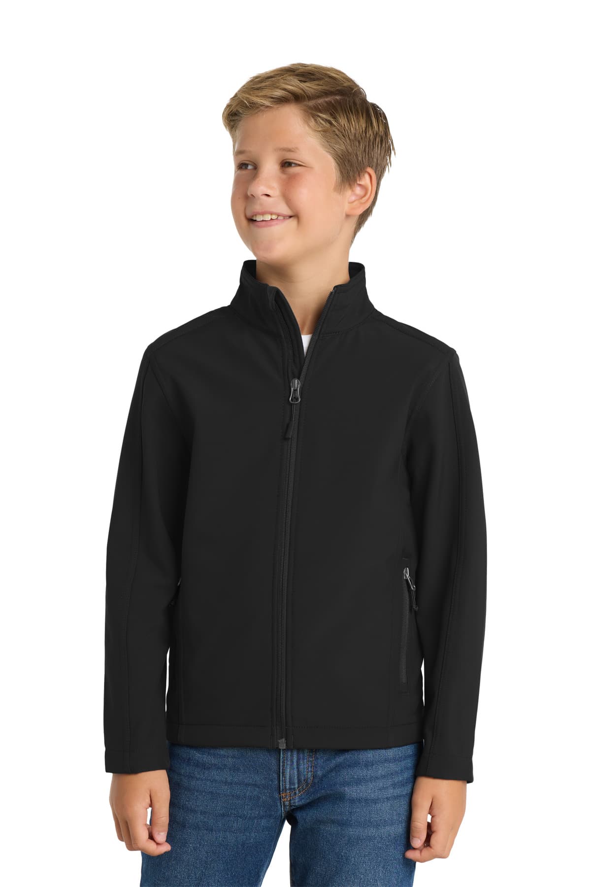 Port Authority ® Youth Core Soft Shell Jacket. Y317 thumbnail 4
