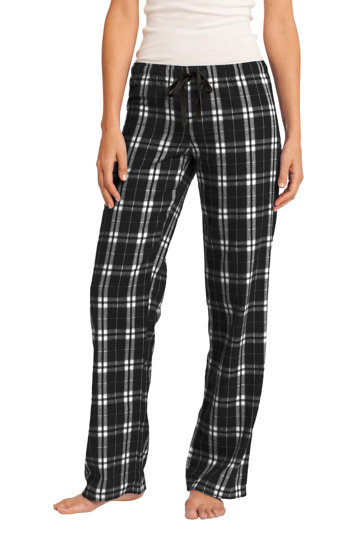 District ® Women's Flannel Plaid Pant. DT2800 thumbnail 4