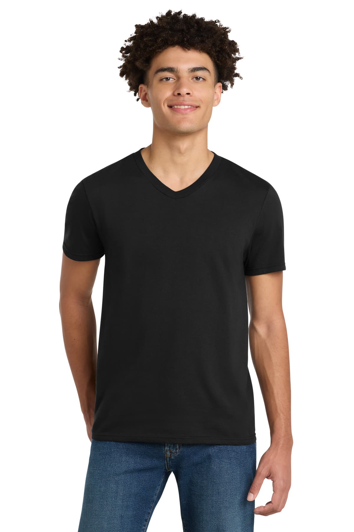 District ® Very Important Tee ® V-Neck. DT6500 thumbnail 4