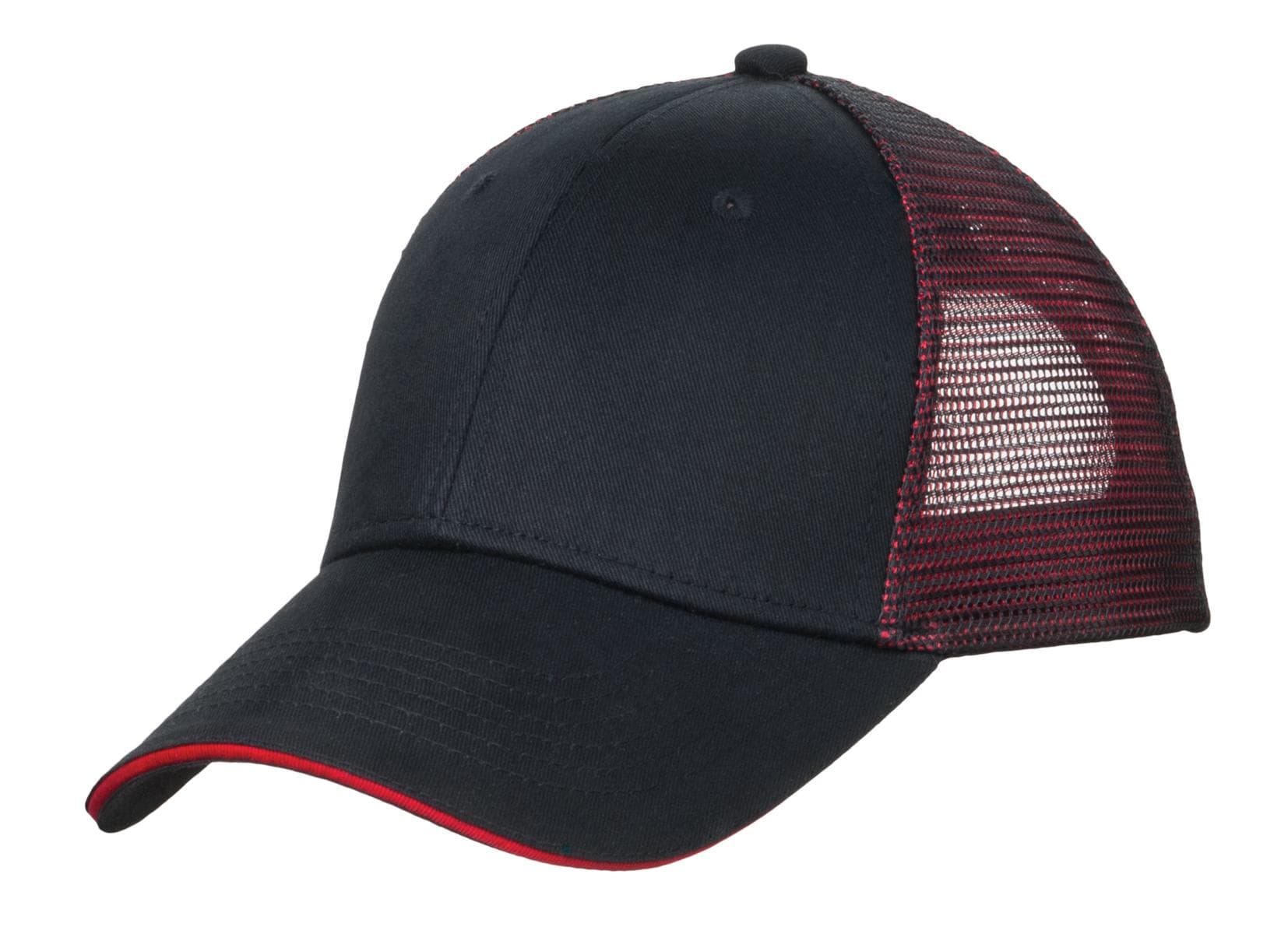 Port Authority ® Double Mesh Snapback Sandwich Bill Cap. C818 thumbnail 5