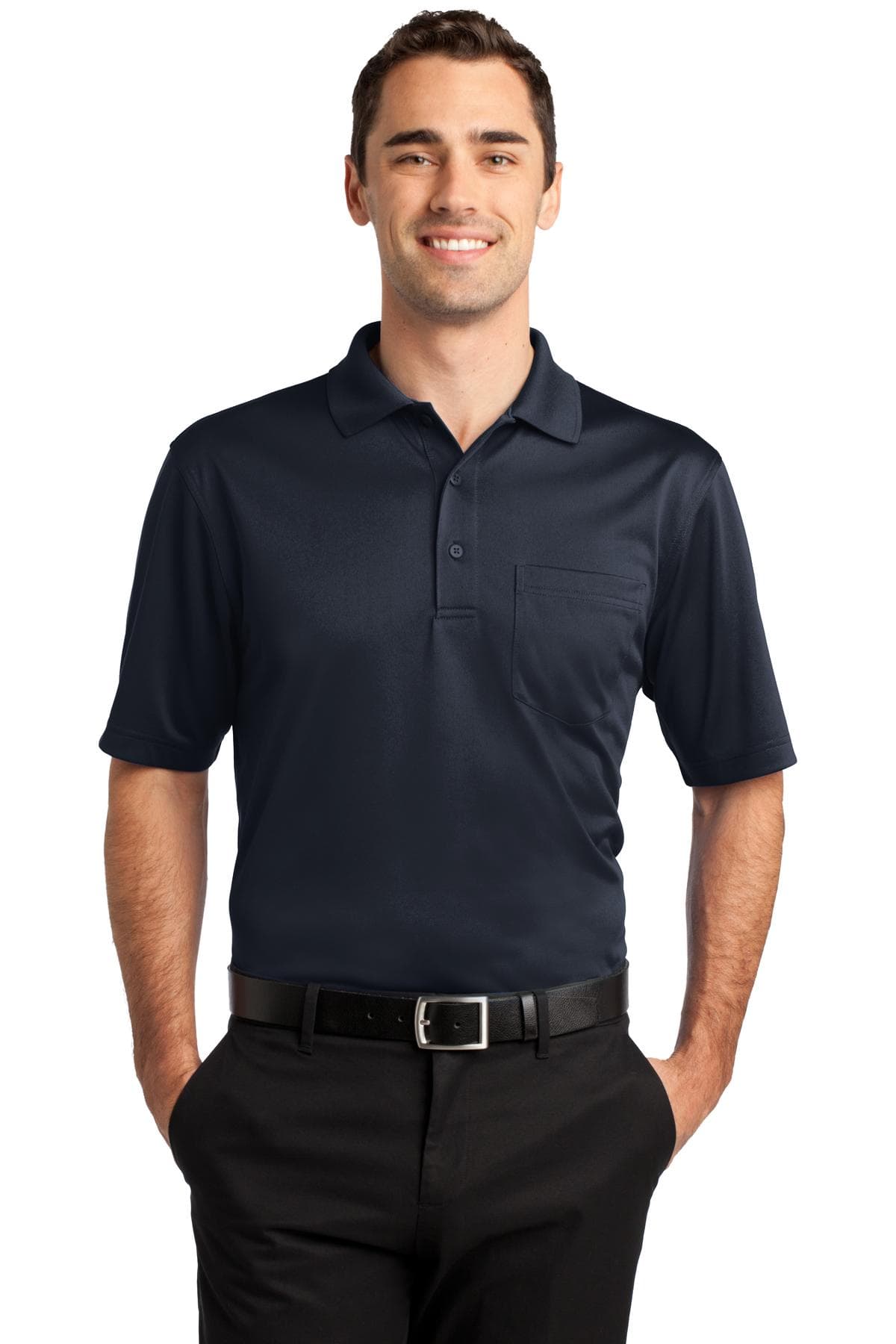 CornerStone ® Select Snag-Proof Pocket Polo. CS412P thumbnail 4
