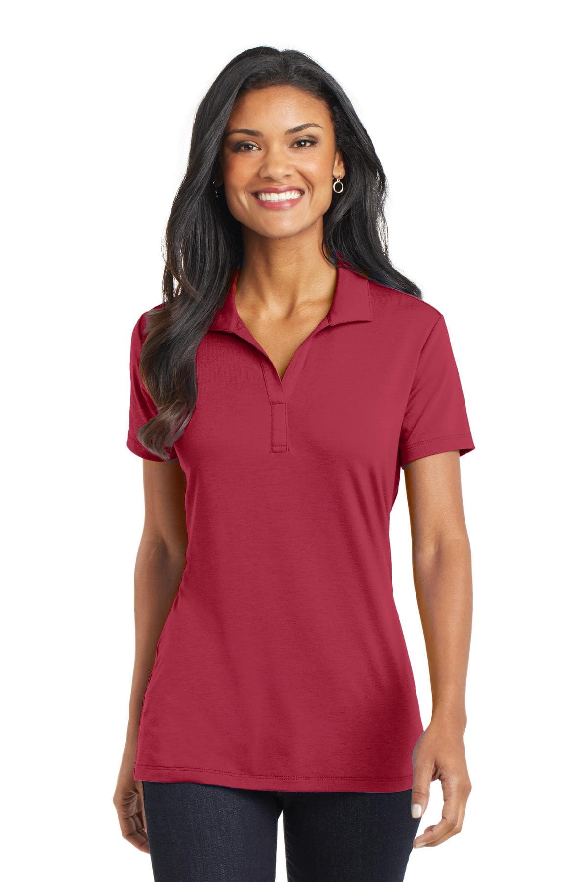 Port Authority ® Women's Cotton Touch ™ Performance Polo. L568 thumbnail 4