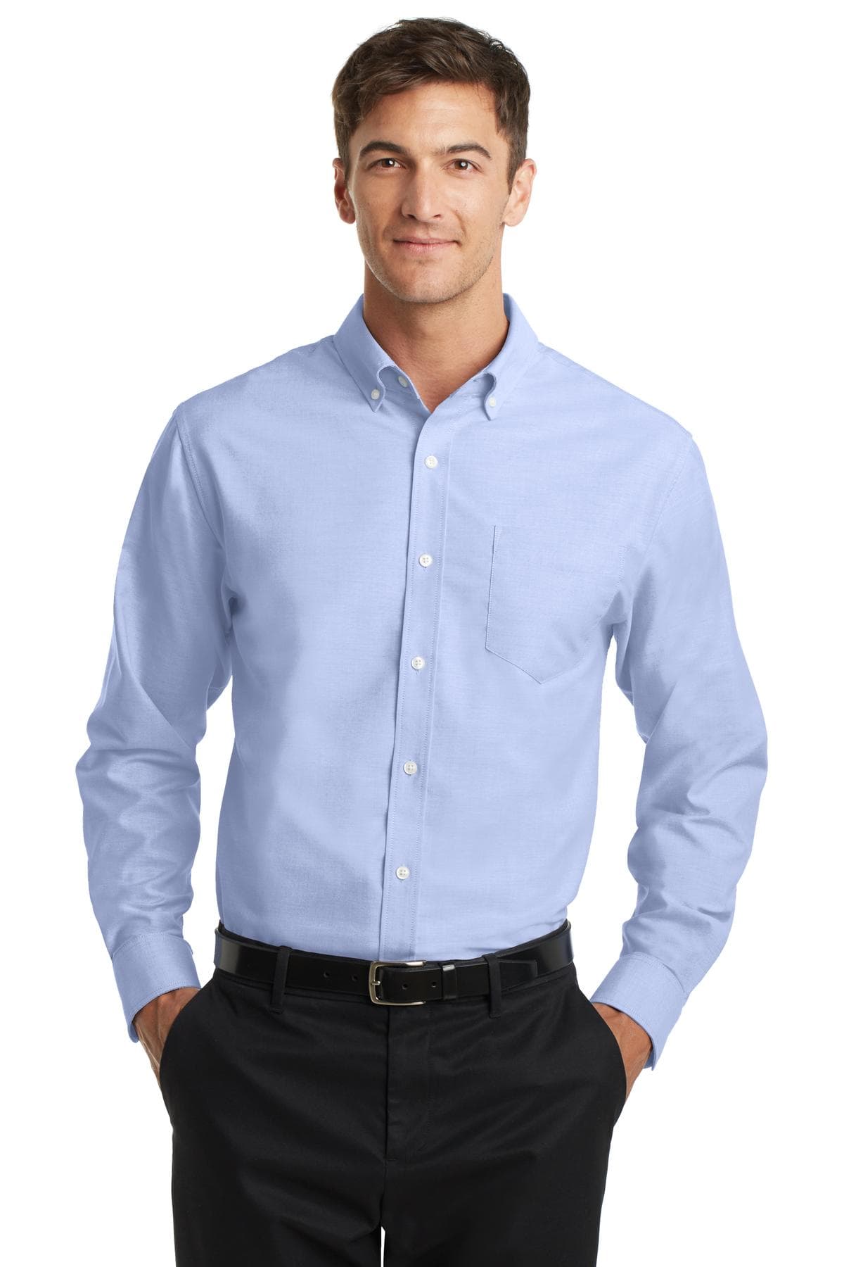 Port Authority ® SuperPro ™ Oxford Shirt. S658 thumbnail 4