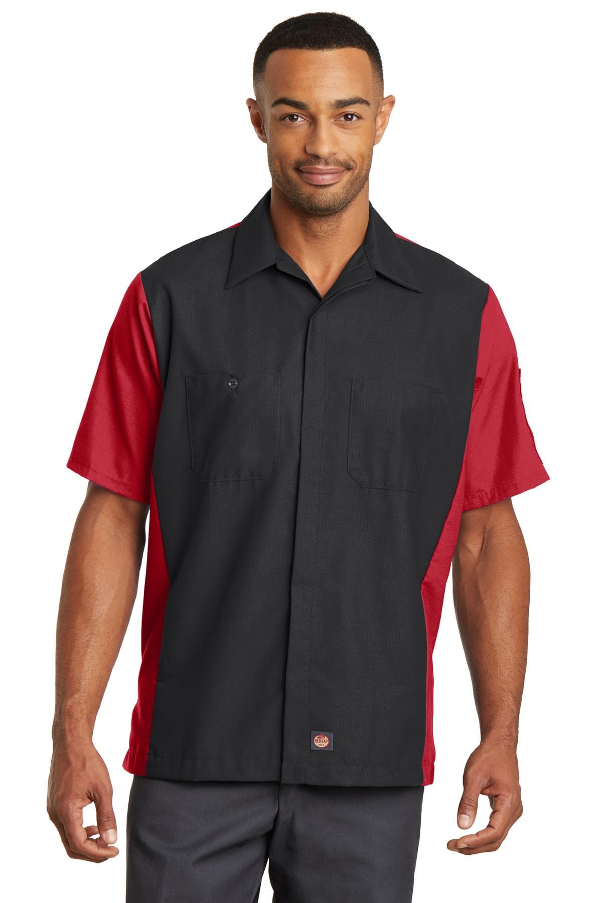Red Kap ® Short Sleeve Ripstop Crew Shirt. SY20 thumbnail 4