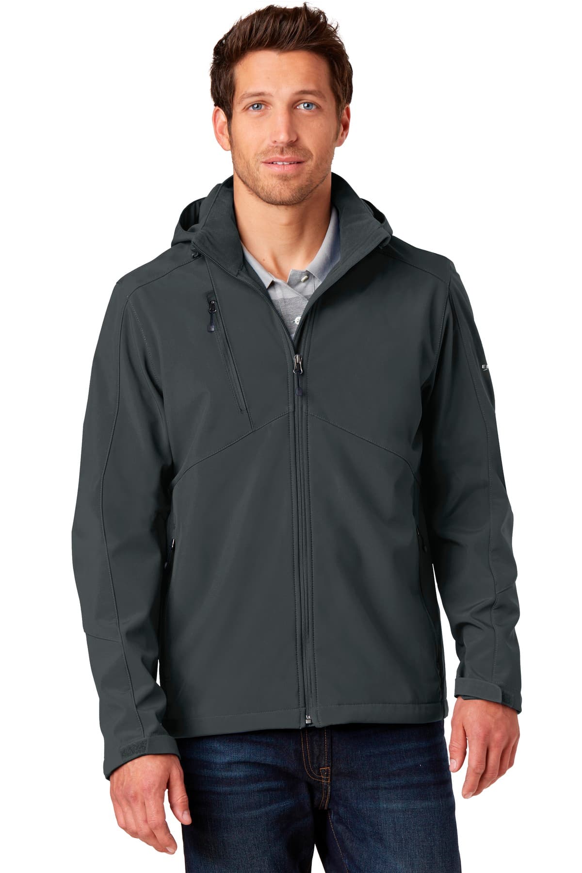 Eddie Bauer ® Hooded Soft Shell Parka. EB536 thumbnail 6