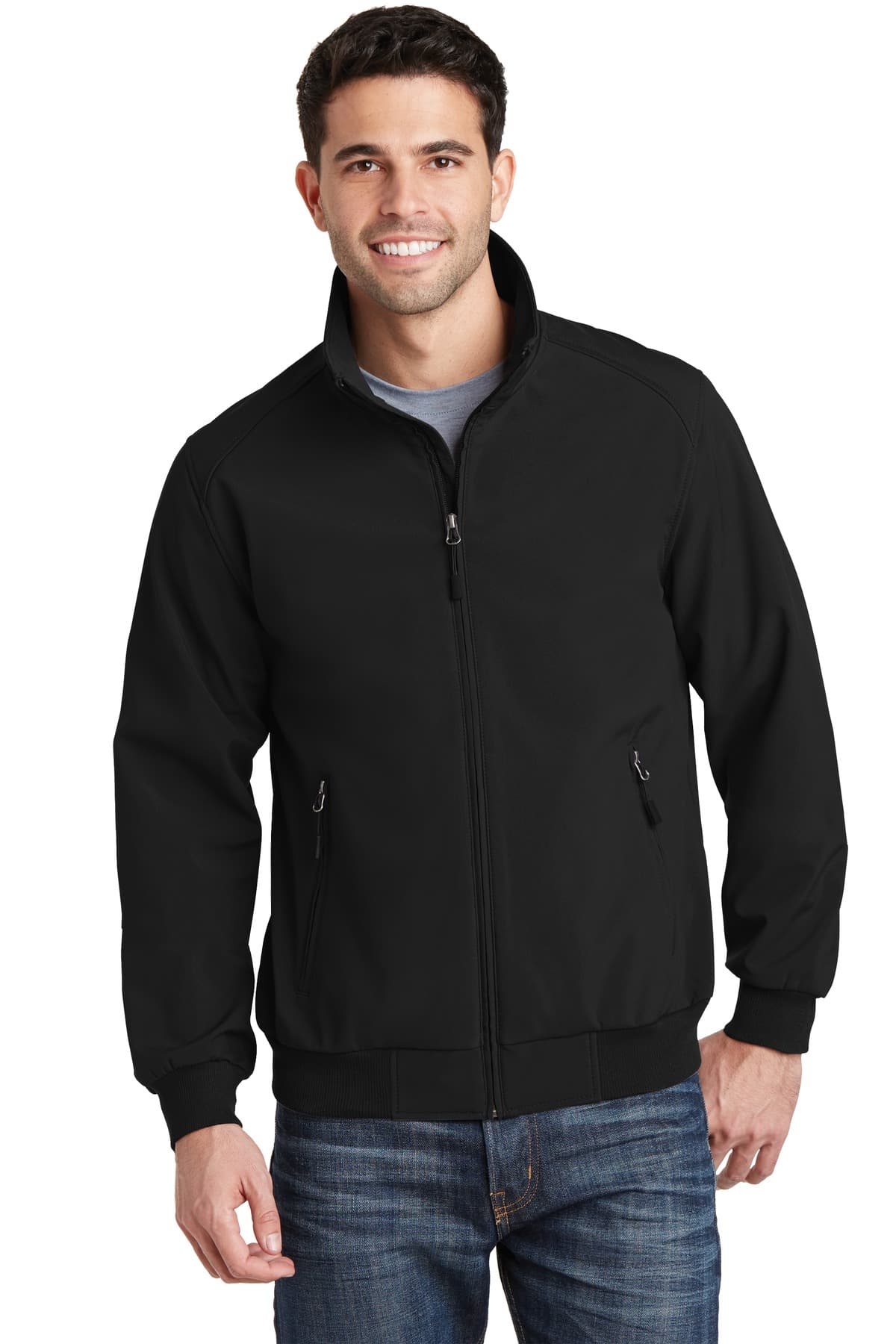 Port Authority ® Soft Shell Bomber Jacket. J337 thumbnail 4