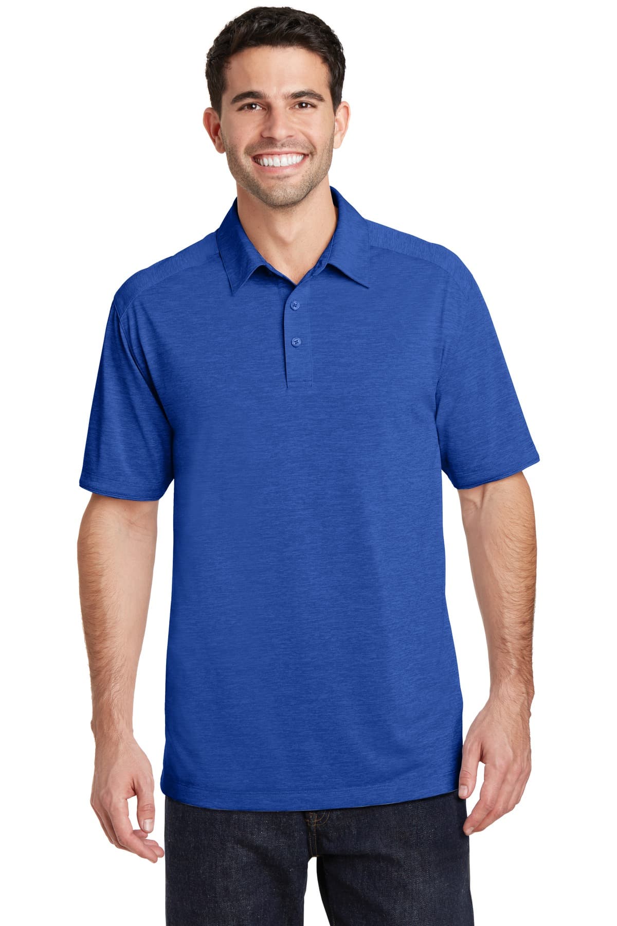 Port Authority ® Digi Heather Performance Polo. K574 thumbnail 4