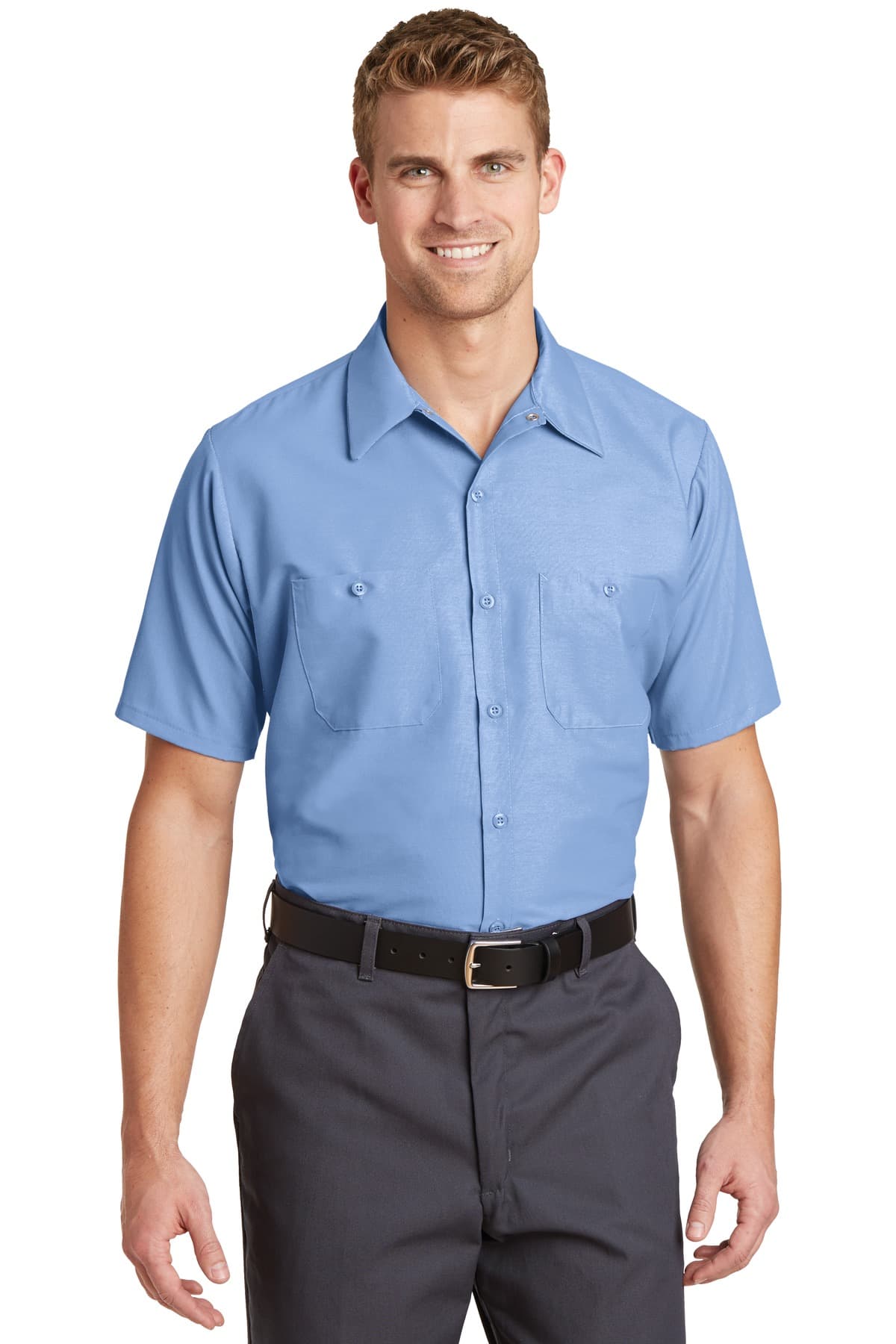 Red Kap ® Short Sleeve Industrial Work Shirt. SP24 thumbnail 4