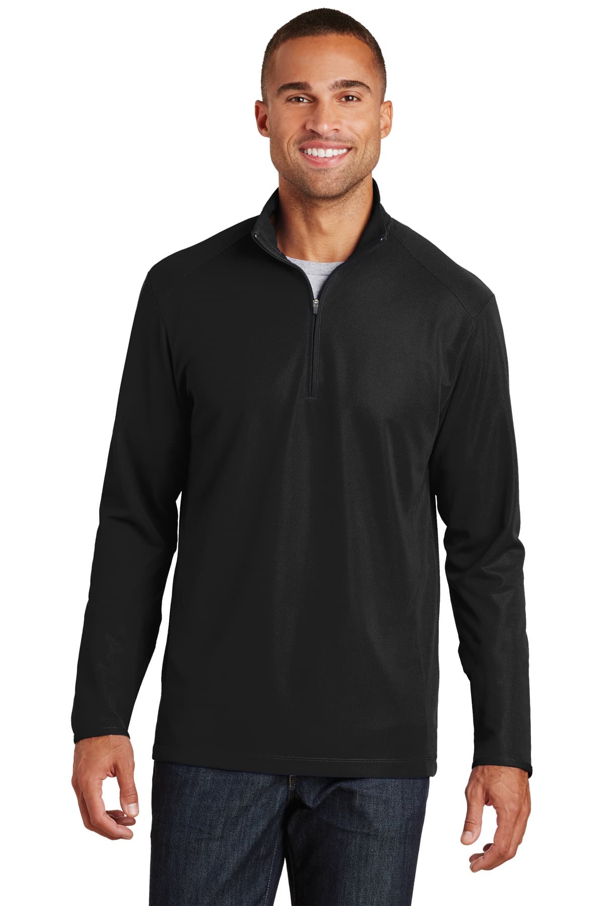 Port Authority ® Pinpoint Mesh 1/2-Zip. K806 thumbnail 4