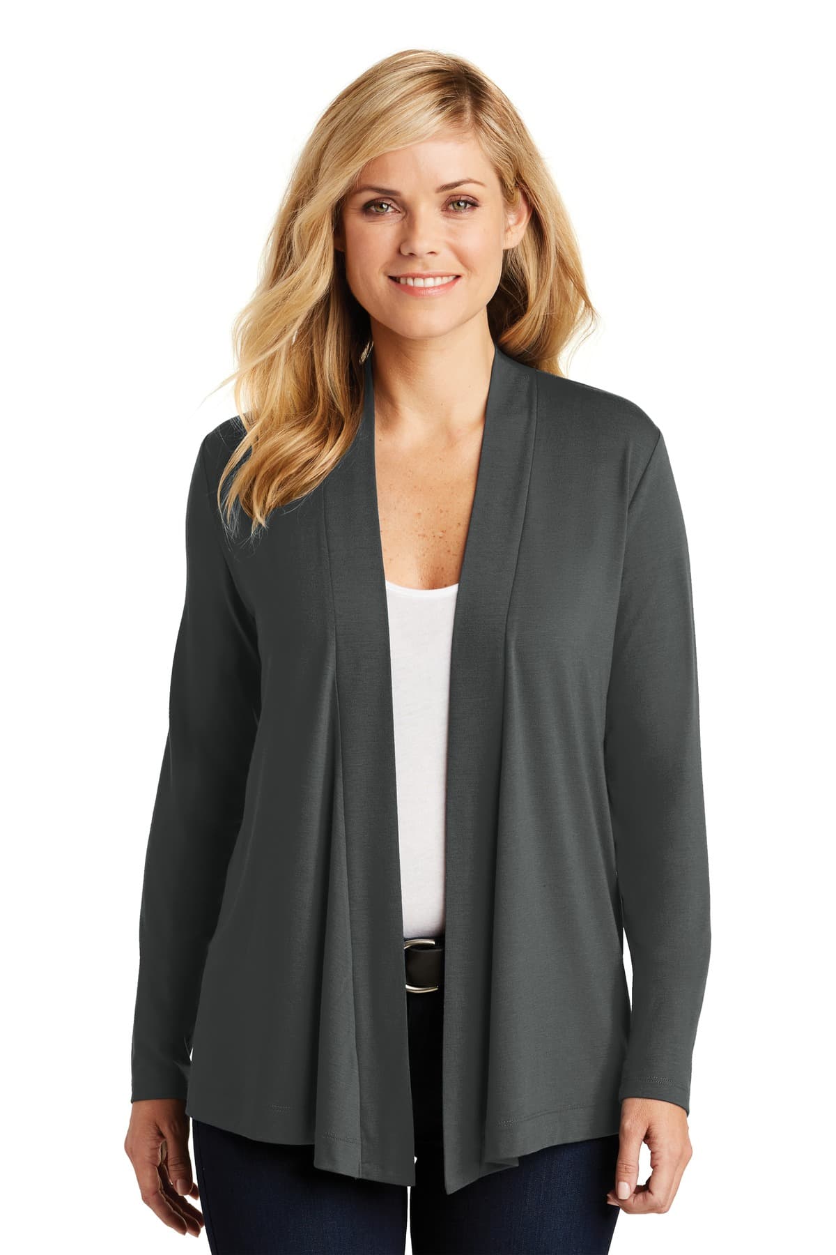 Port Authority ® Women's Concept Open Cardigan. L5430 thumbnail 6