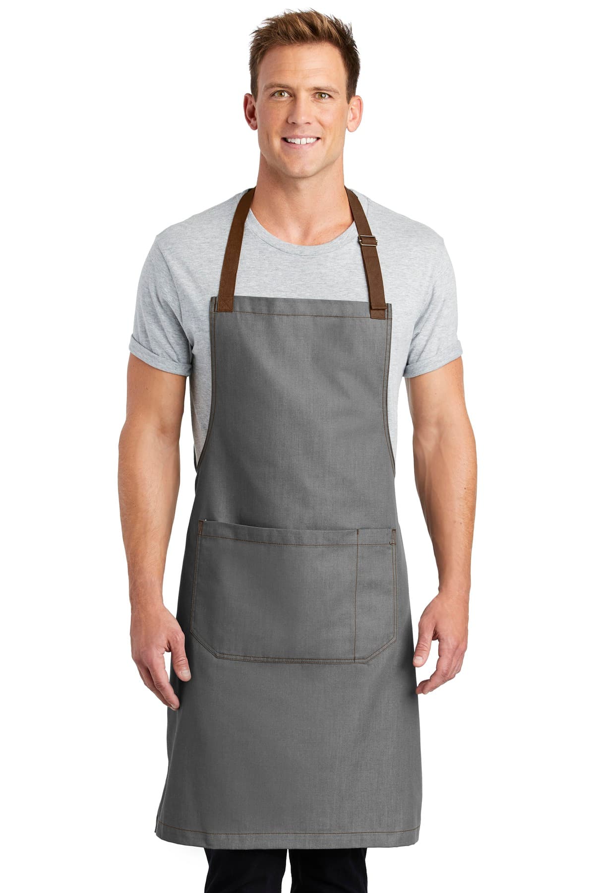 Port Authority ® Market Full-Length Bib Apron. A800 thumbnail 4