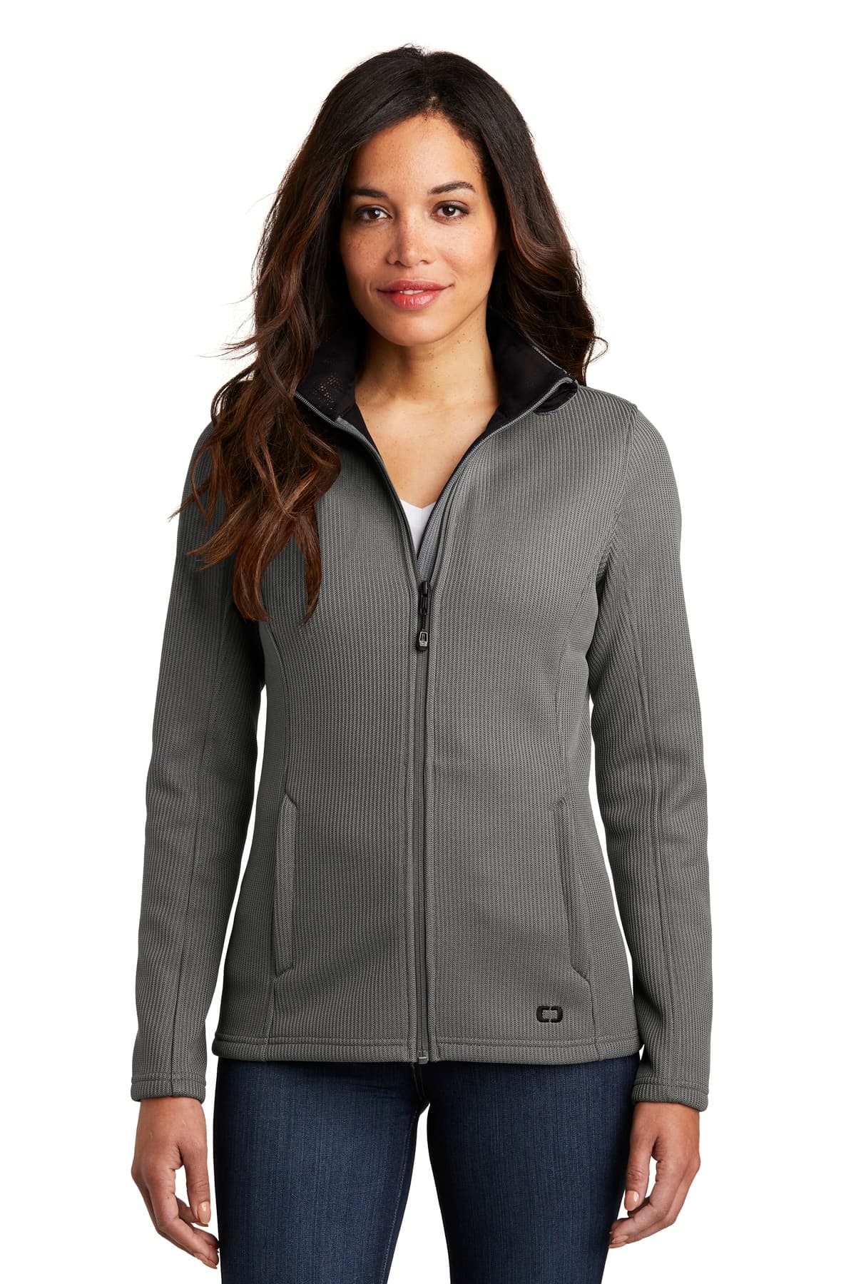 OGIO ® Women's Grit Fleece Jacket. LOG727 thumbnail 4