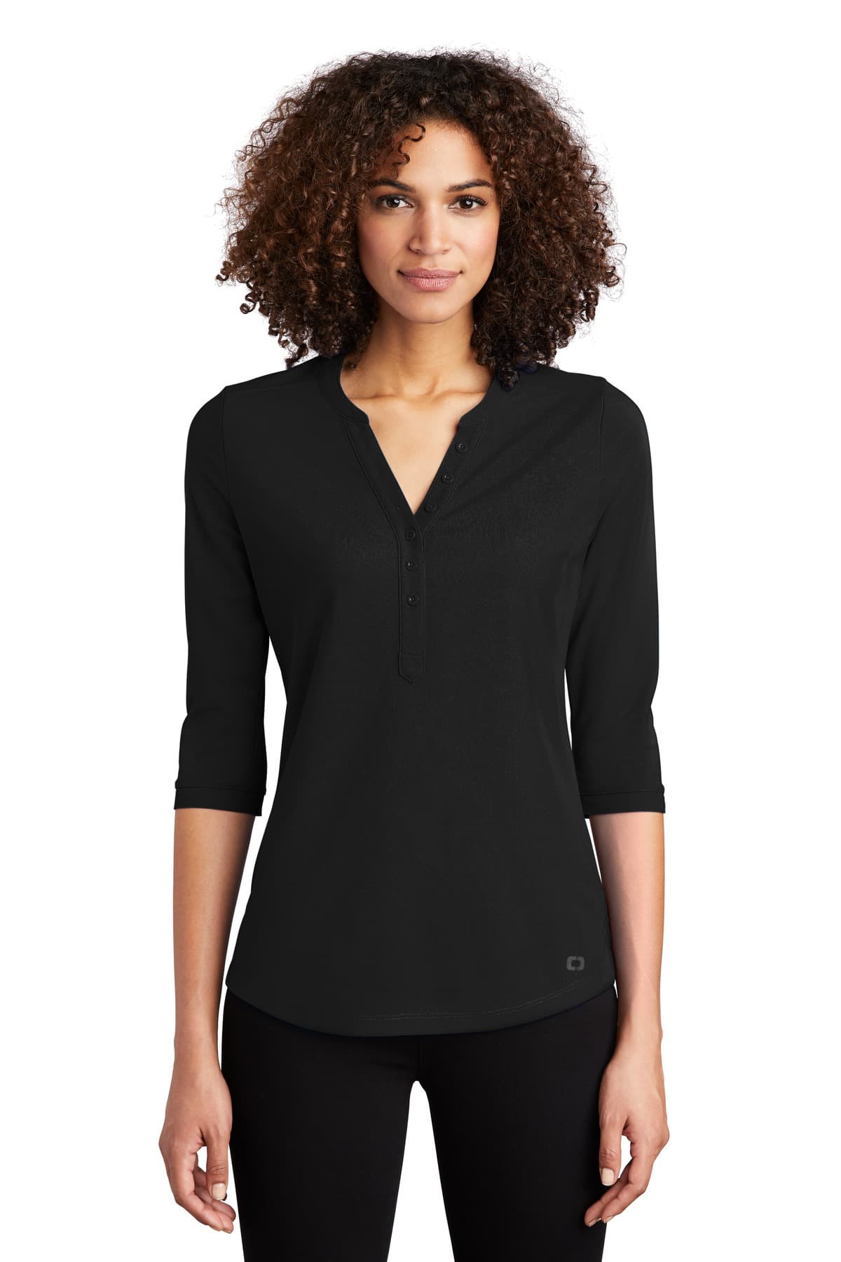 OGIO ® Women's Jewel Henley LOG104 thumbnail 4