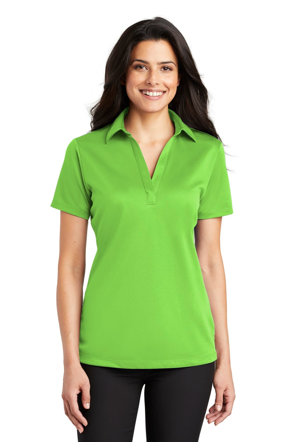 Port Authority ® Women's Silk Touch™ Performance Polo. L540 thumbnail 6