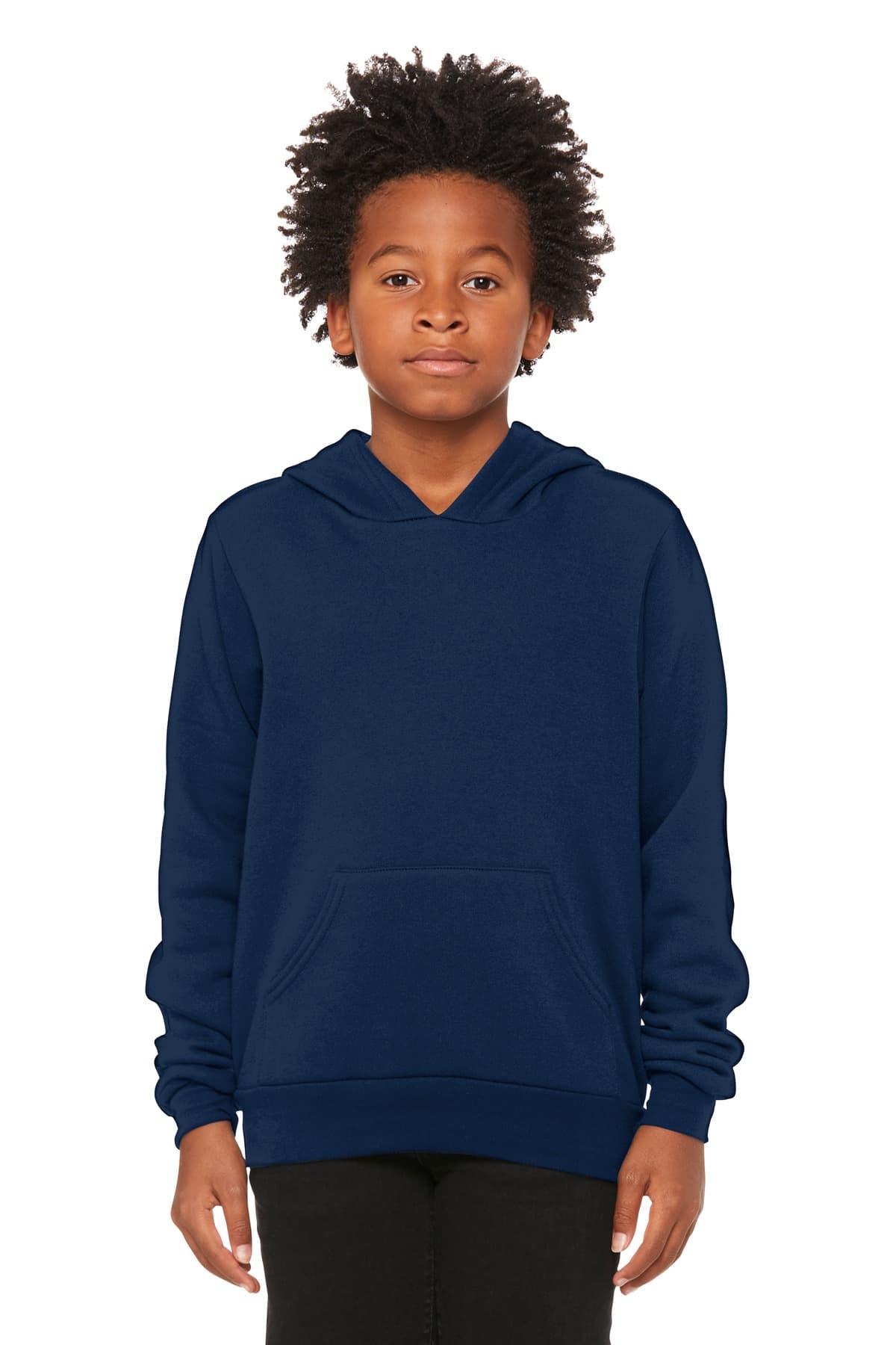 BELLA+CANVAS ® Youth Sponge Fleece Pullover Hoodie BC3719Y thumbnail 3