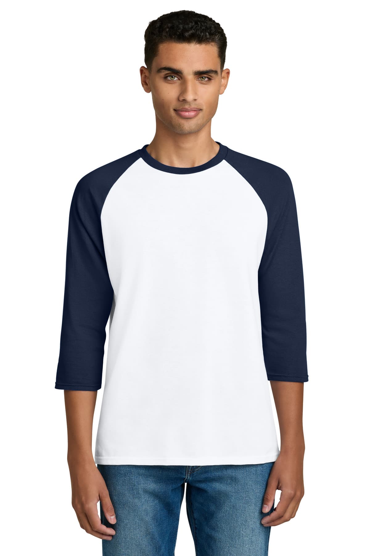 Gildan ® Heavy Cotton ™ 3/4-Sleeve Raglan T-Shirt. 5700 thumbnail 6