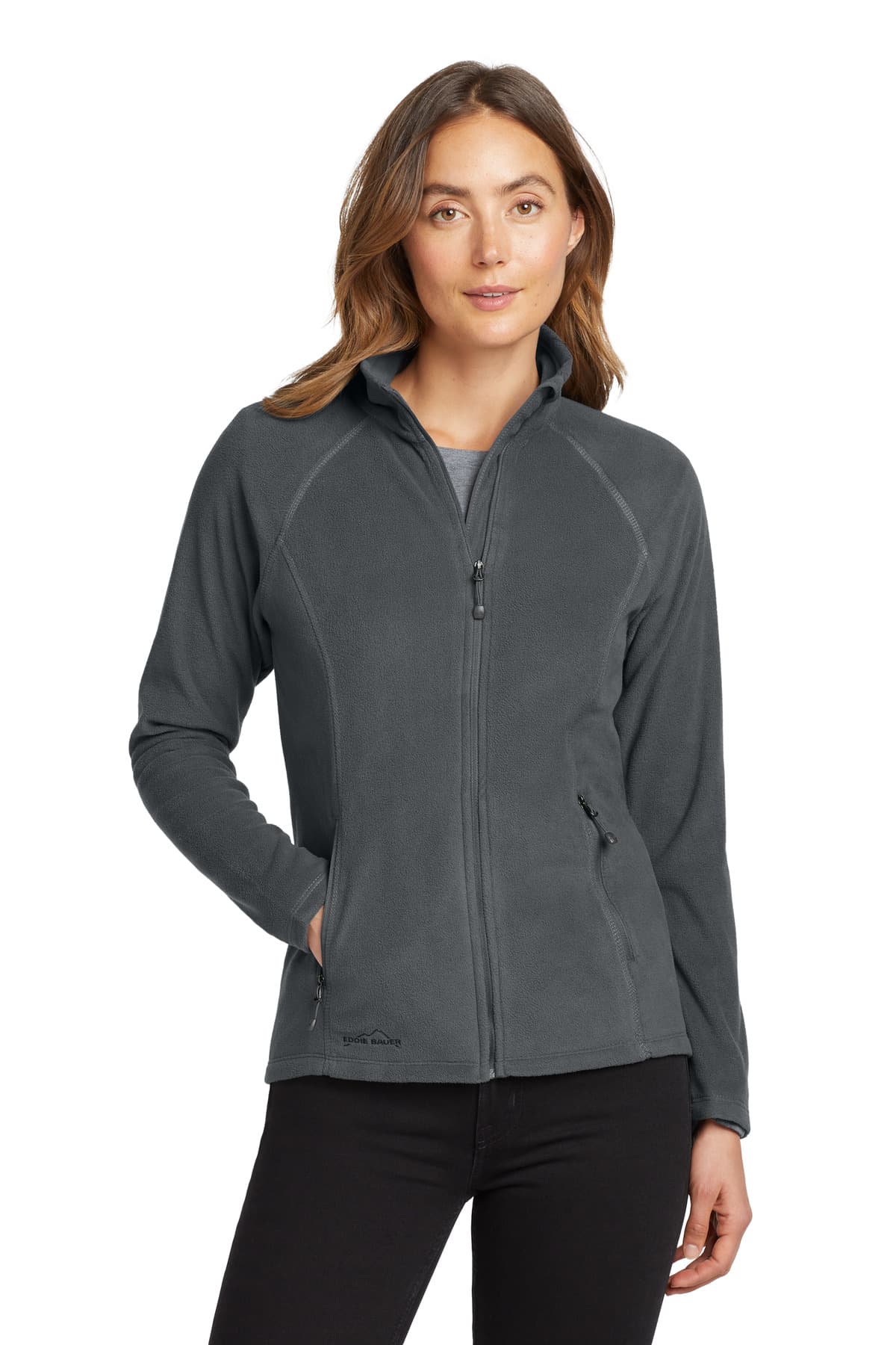 Eddie Bauer ® Women's Full-Zip Microfleece Jacket. EB225 thumbnail 6