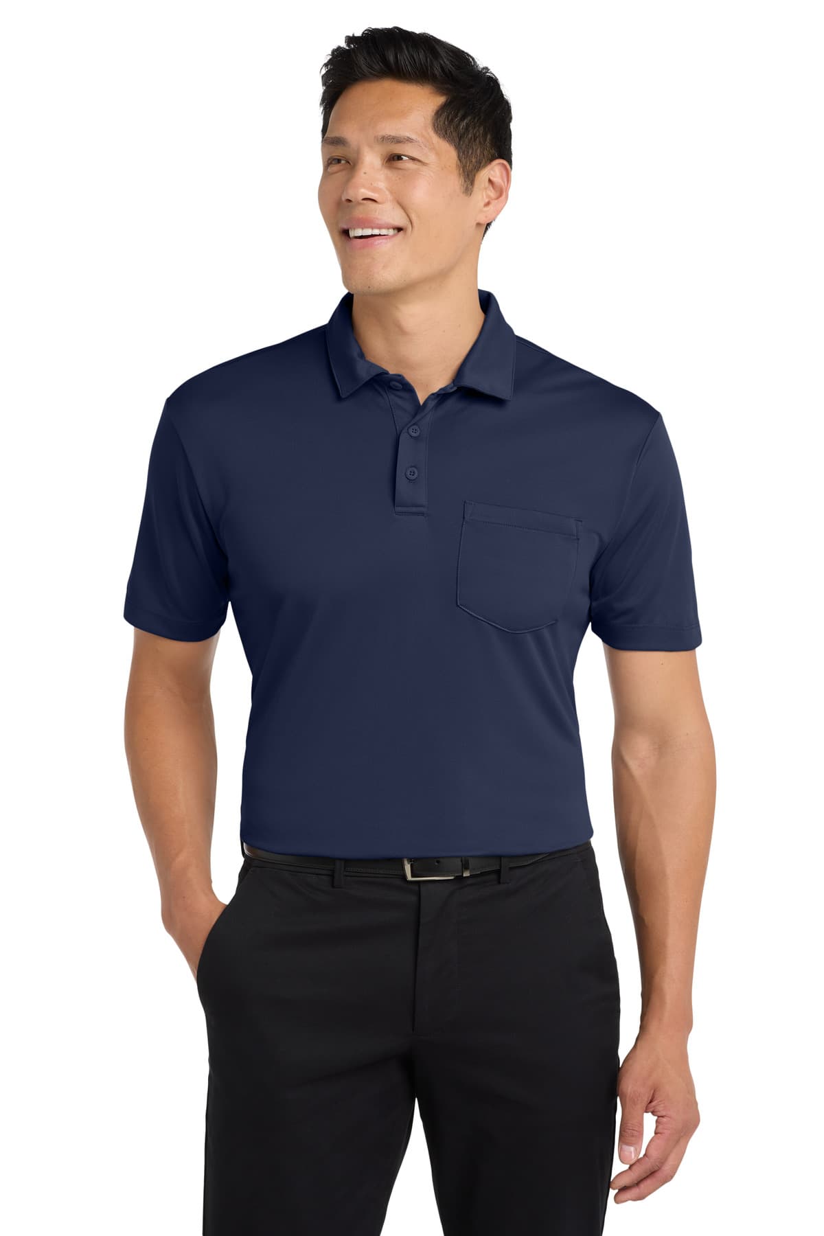 Port Authority ® Silk Touch™ Performance Pocket Polo. K540P thumbnail 4