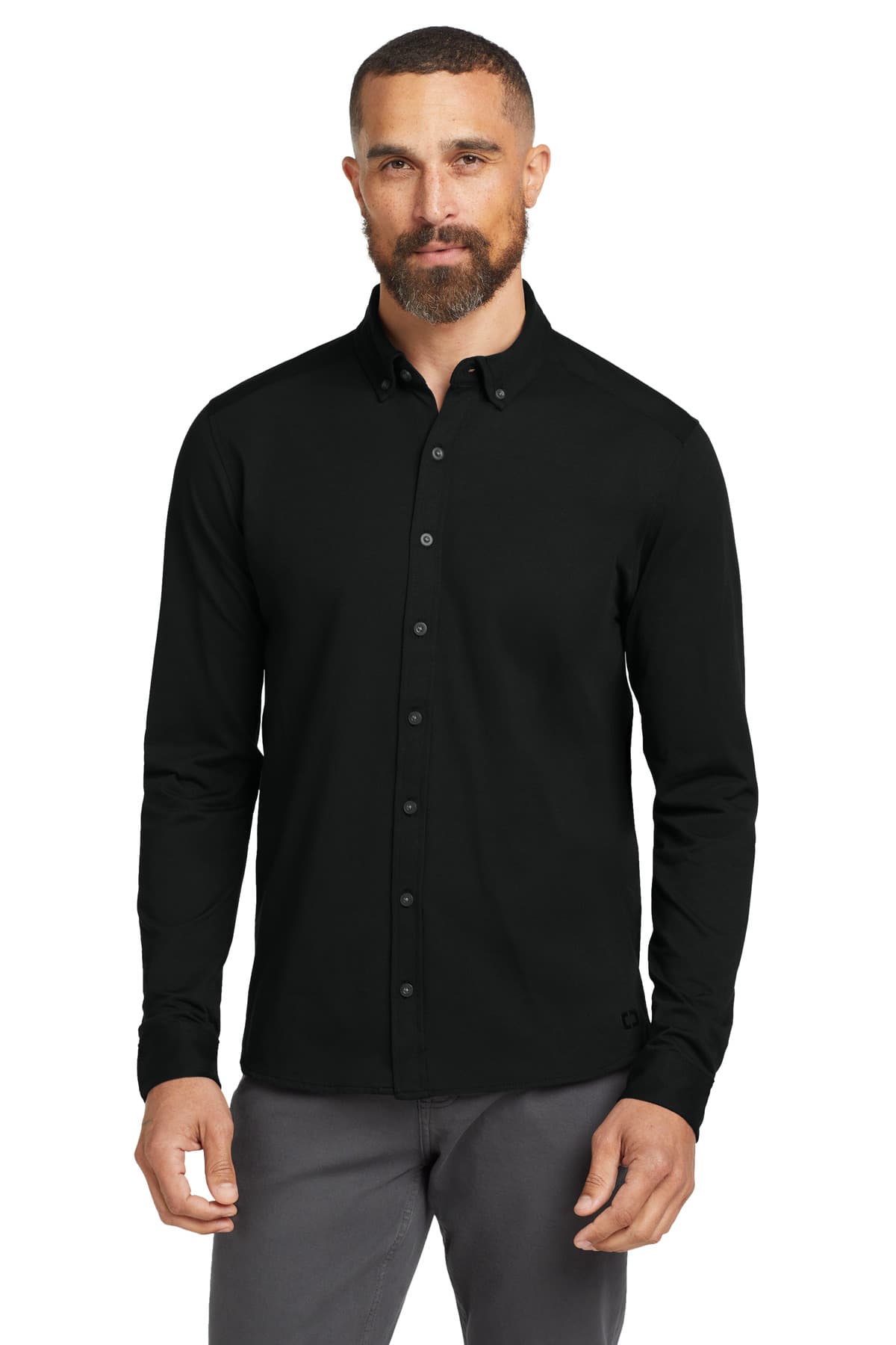 OGIO ® Code Stretch Long Sleeve Button-Up. OG145 thumbnail 6