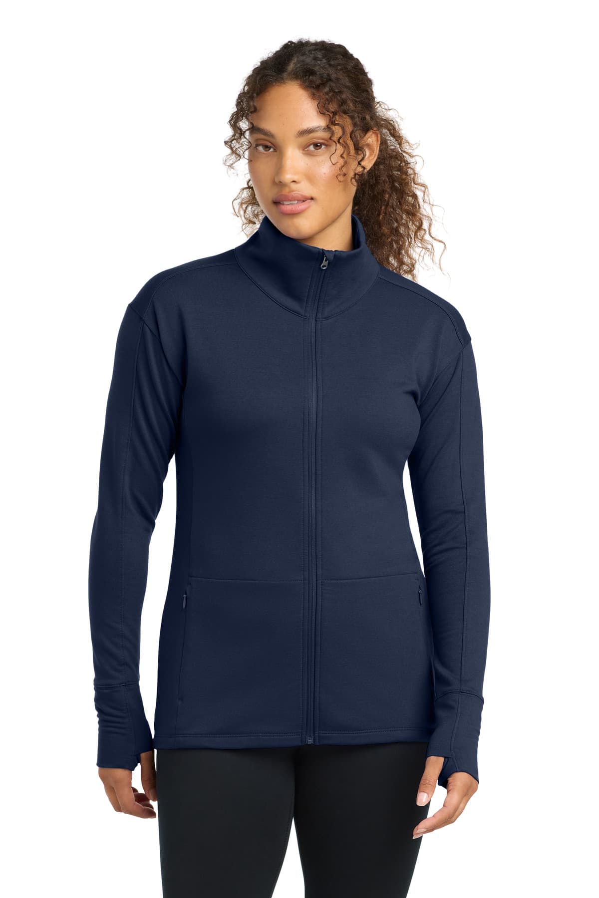 Sport-Tek ® Women's Sport-Wick ® Flex Fleece Full-Zip. LST560 thumbnail 4