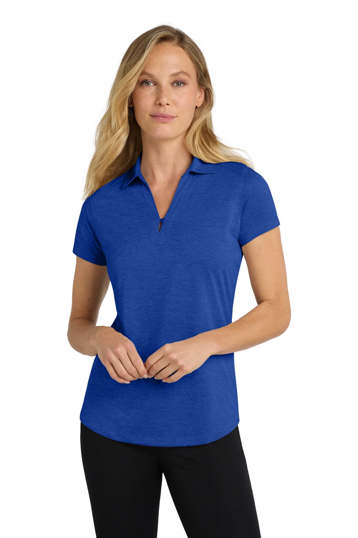 Port Authority ® Women's Digi Heather Performance Polo. L574 thumbnail 4