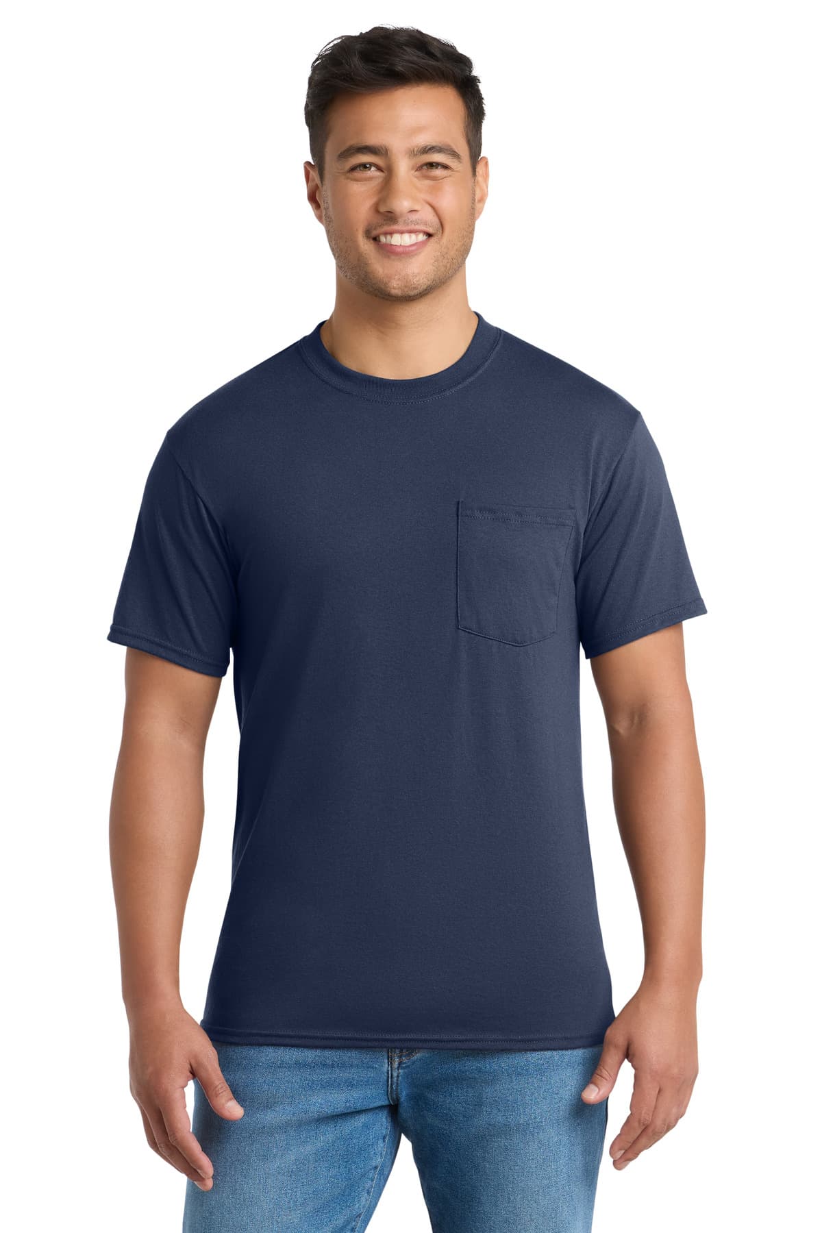 Port & Co ™ Core Blend Pocket Tee. PC55P thumbnail 4