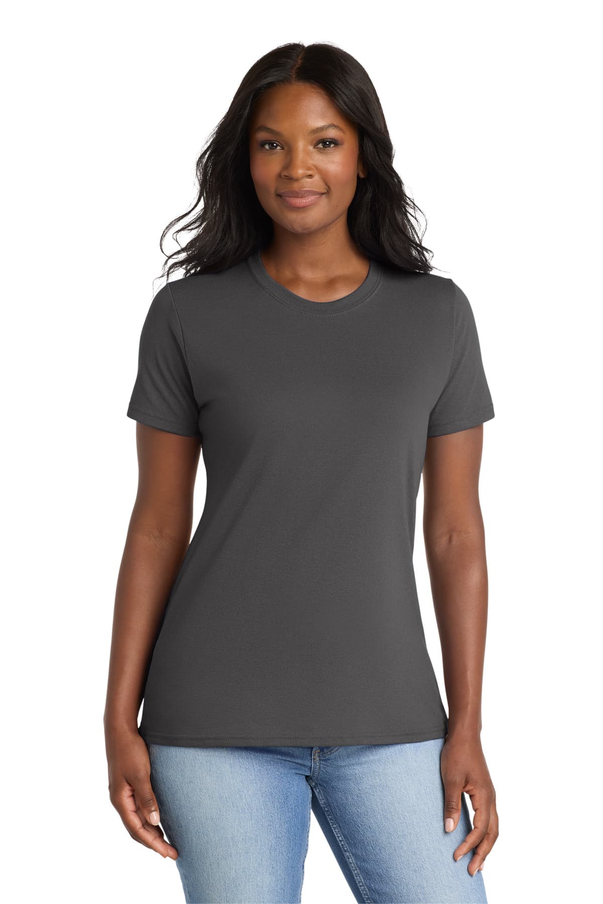 Port & Co ™ Women's Core Blend Tee. LPC55 thumbnail 4