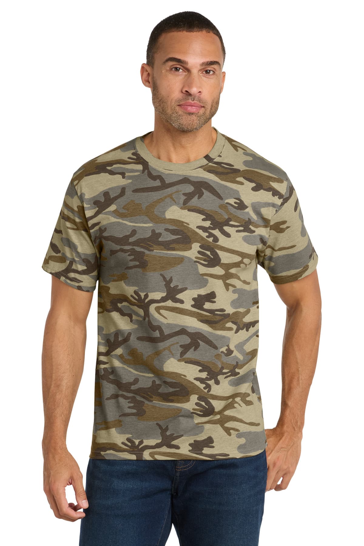 Port & Co ™ Core Cotton Camo Tee. PC54C thumbnail 6
