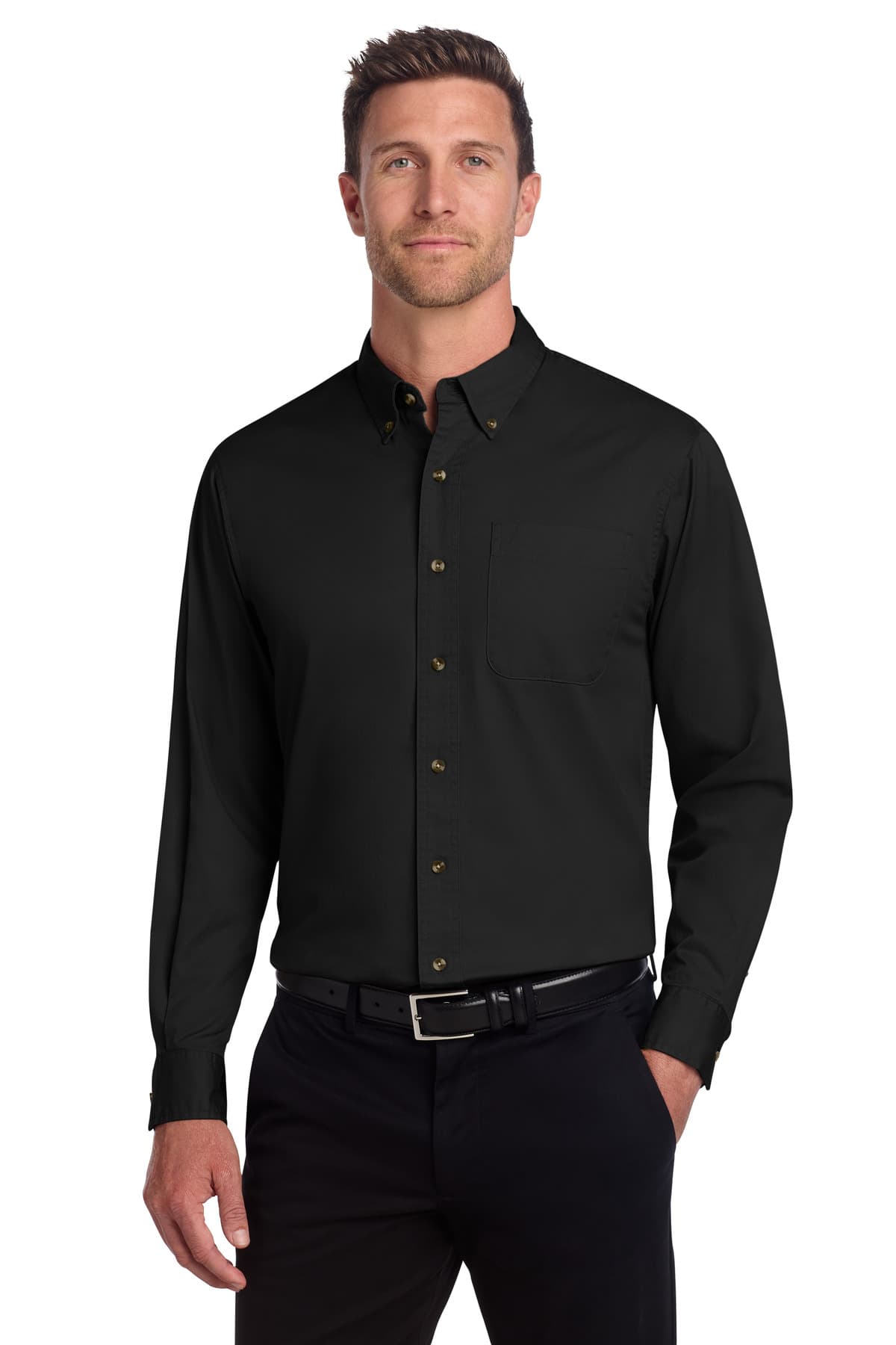 Port Authority ® Long Sleeve Twill Shirt. S600T thumbnail 6
