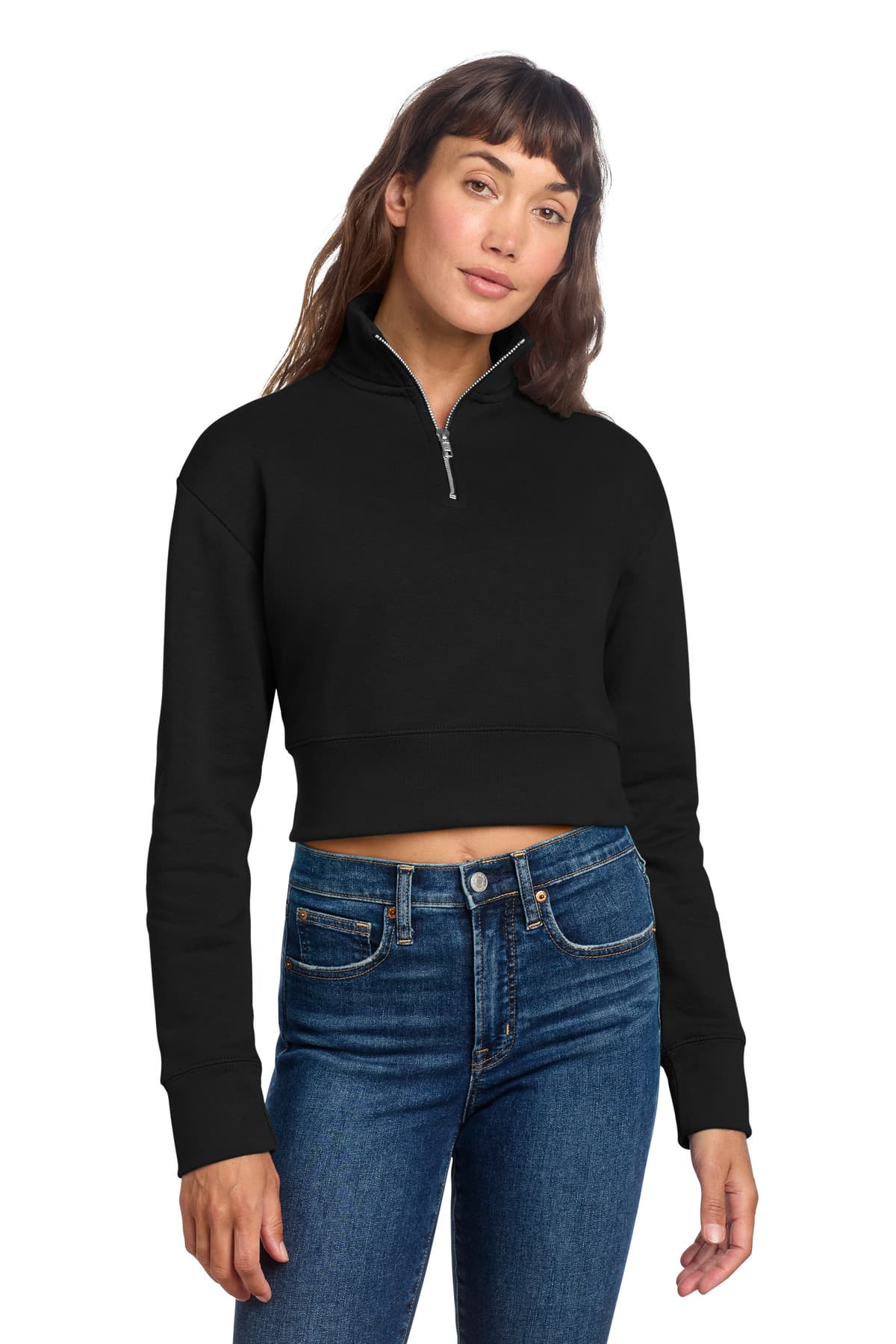 District ® Women's V.I.T. ™ Fleece 1/2-Zip DT6111 thumbnail 6