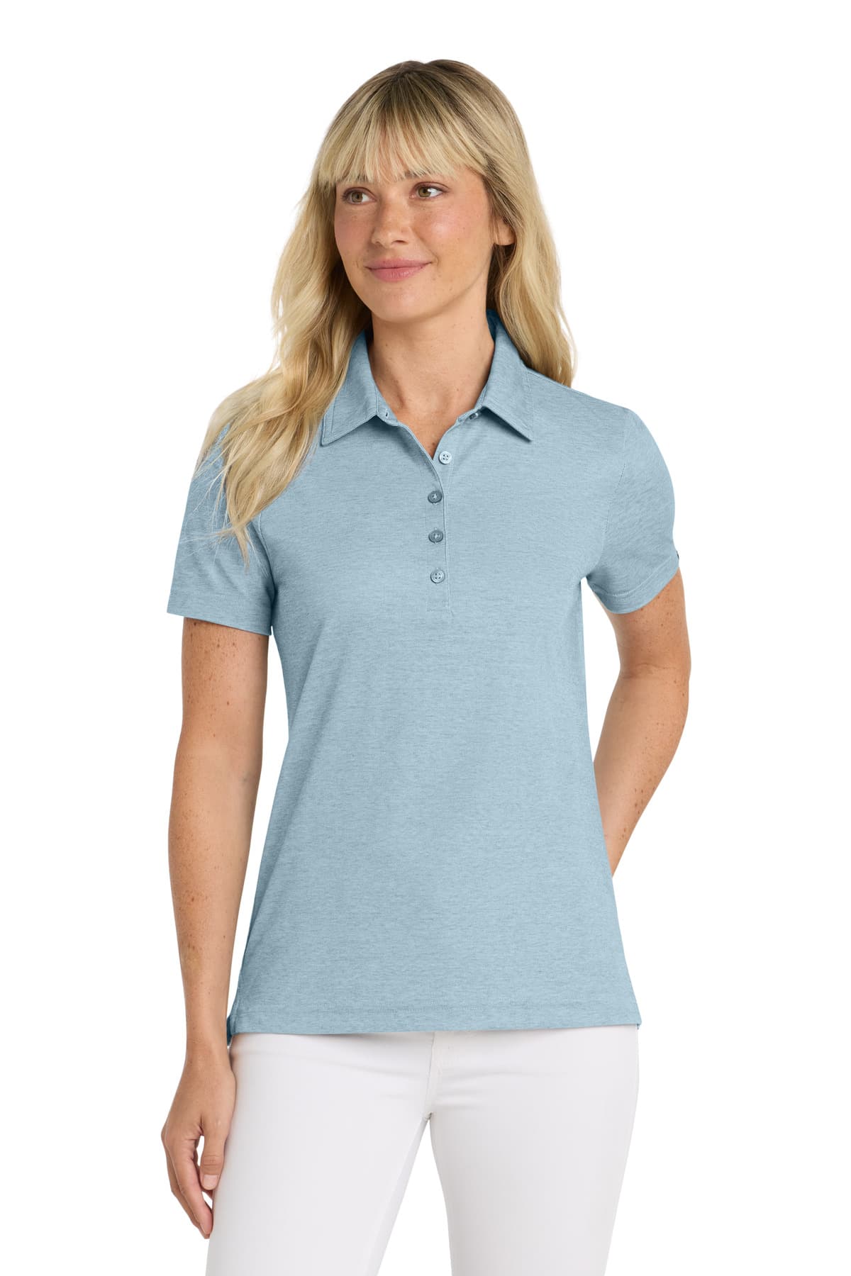 TravisMathew Women's Oceanside Heather Polo TM1WW002 thumbnail 4