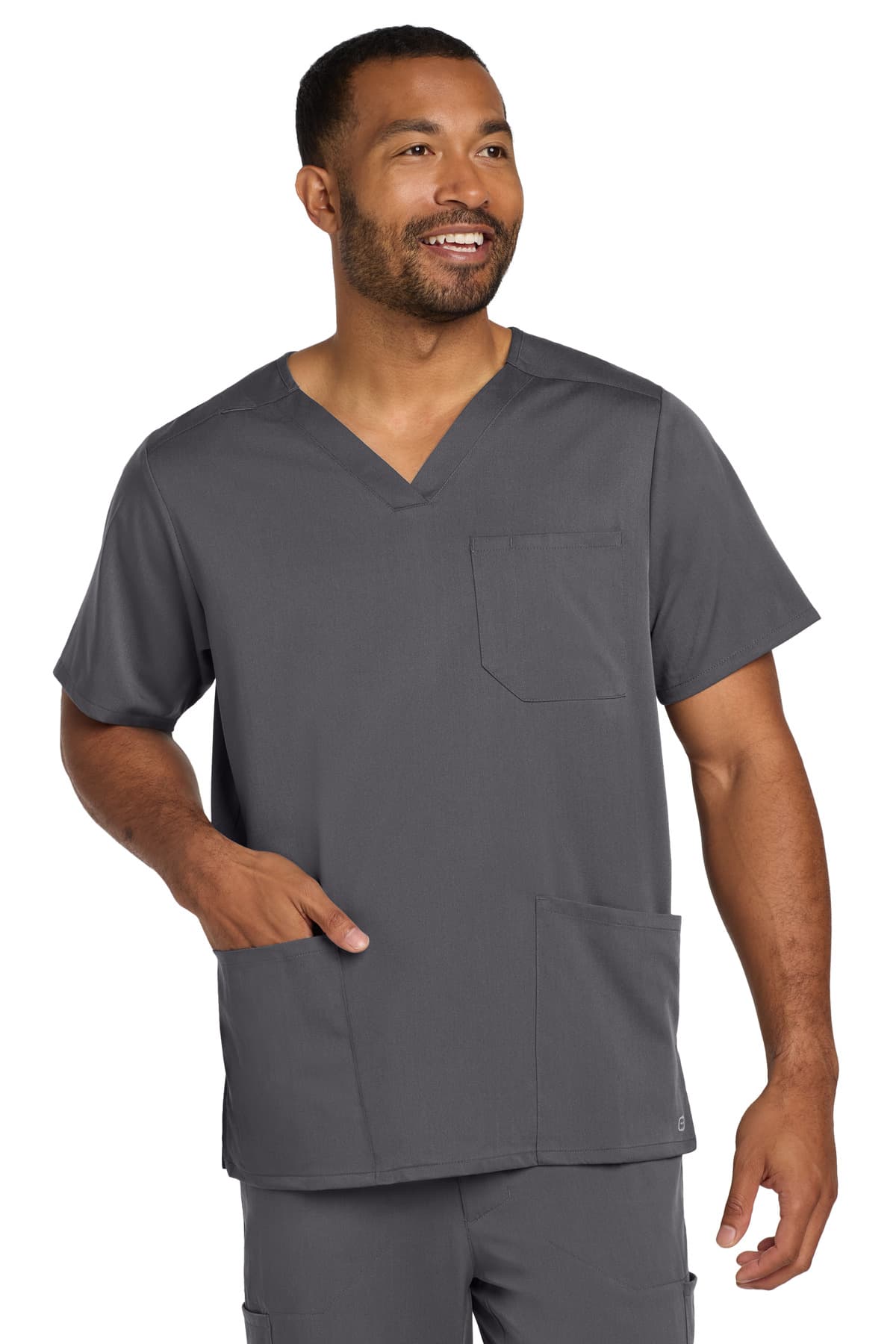 Wink ® Men's Premiere Flex ™ V-Neck Top WW5068 thumbnail 4