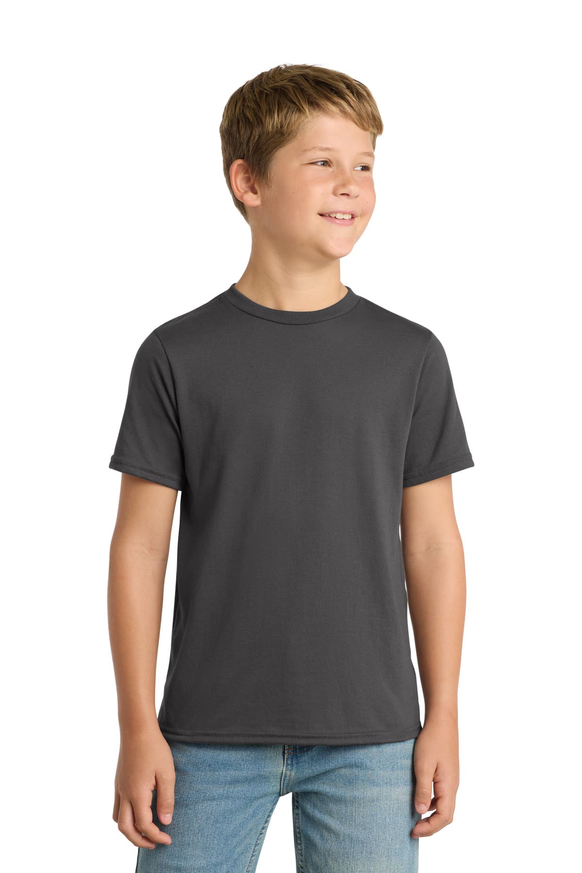 Port & Co ™ Youth Performance Blend Tee. PC381Y thumbnail 4
