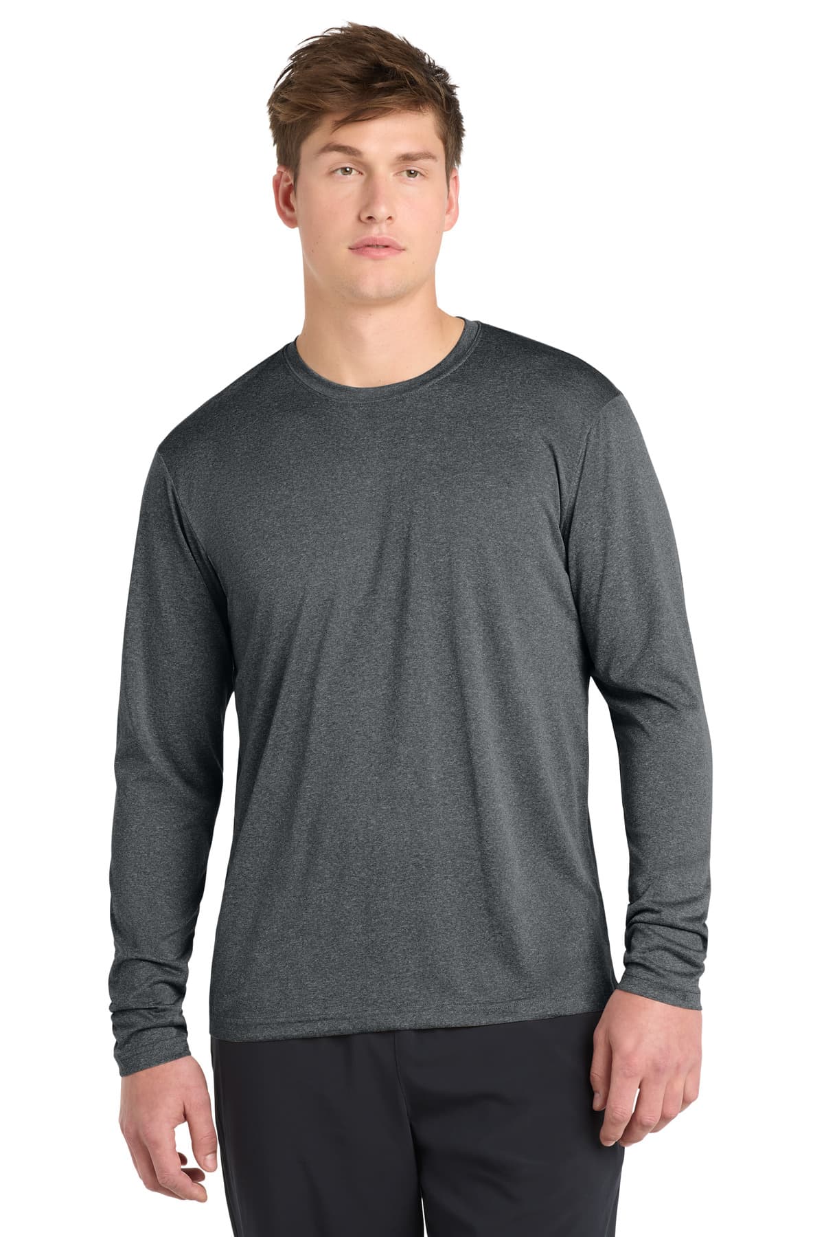Sport-Tek ® Long Sleeve Heather Contender ™ Tee. ST360LS thumbnail 4