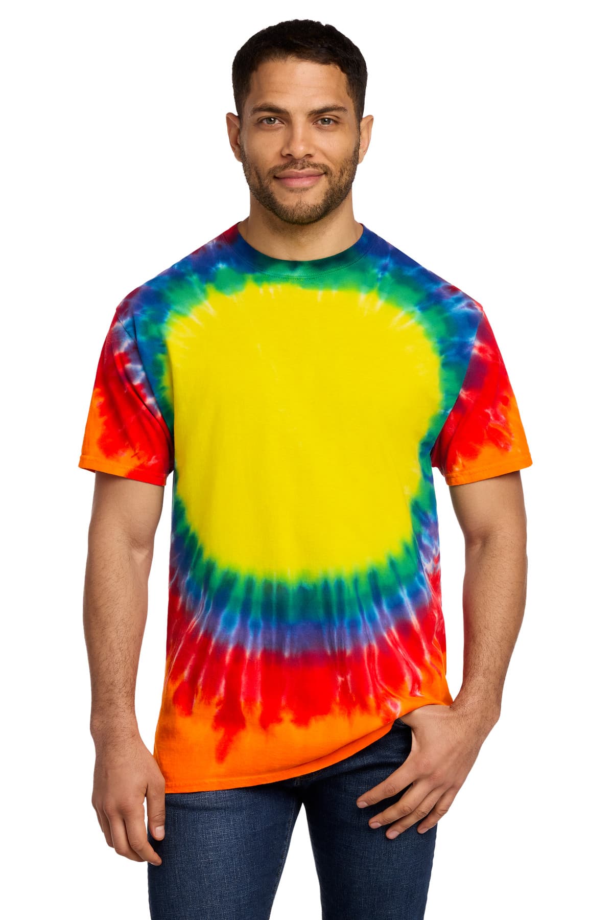 Port & Co ™ Window Tie-Dye Tee. PC149 thumbnail 6