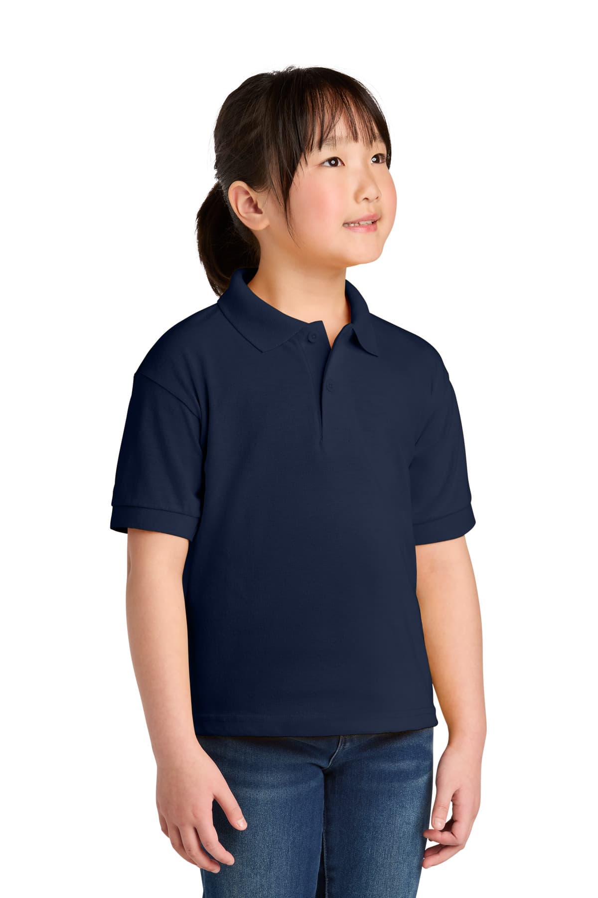 Gildan ® Youth DryBlend ® 6-Ounce Jersey Knit Sport Shirt. 8800B thumbnail 6